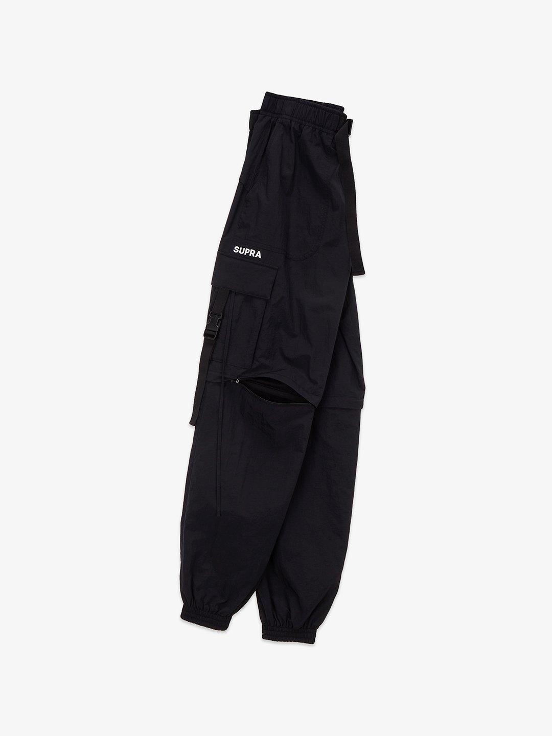 WOMENS CARGO PANTS BLACK
