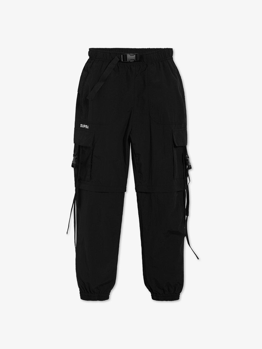 WOMENS CARGO PANTS BLACK
