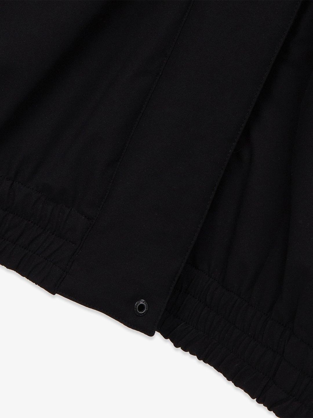 SHELL HOOD JACKET BLACK