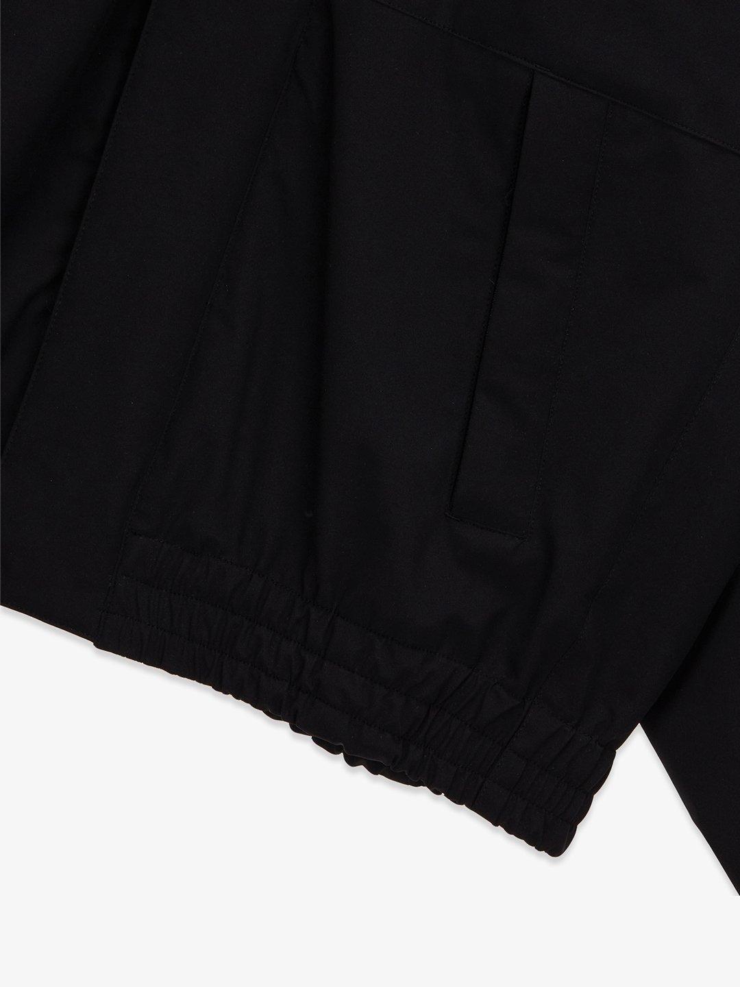 SHELL HOOD JACKET BLACK