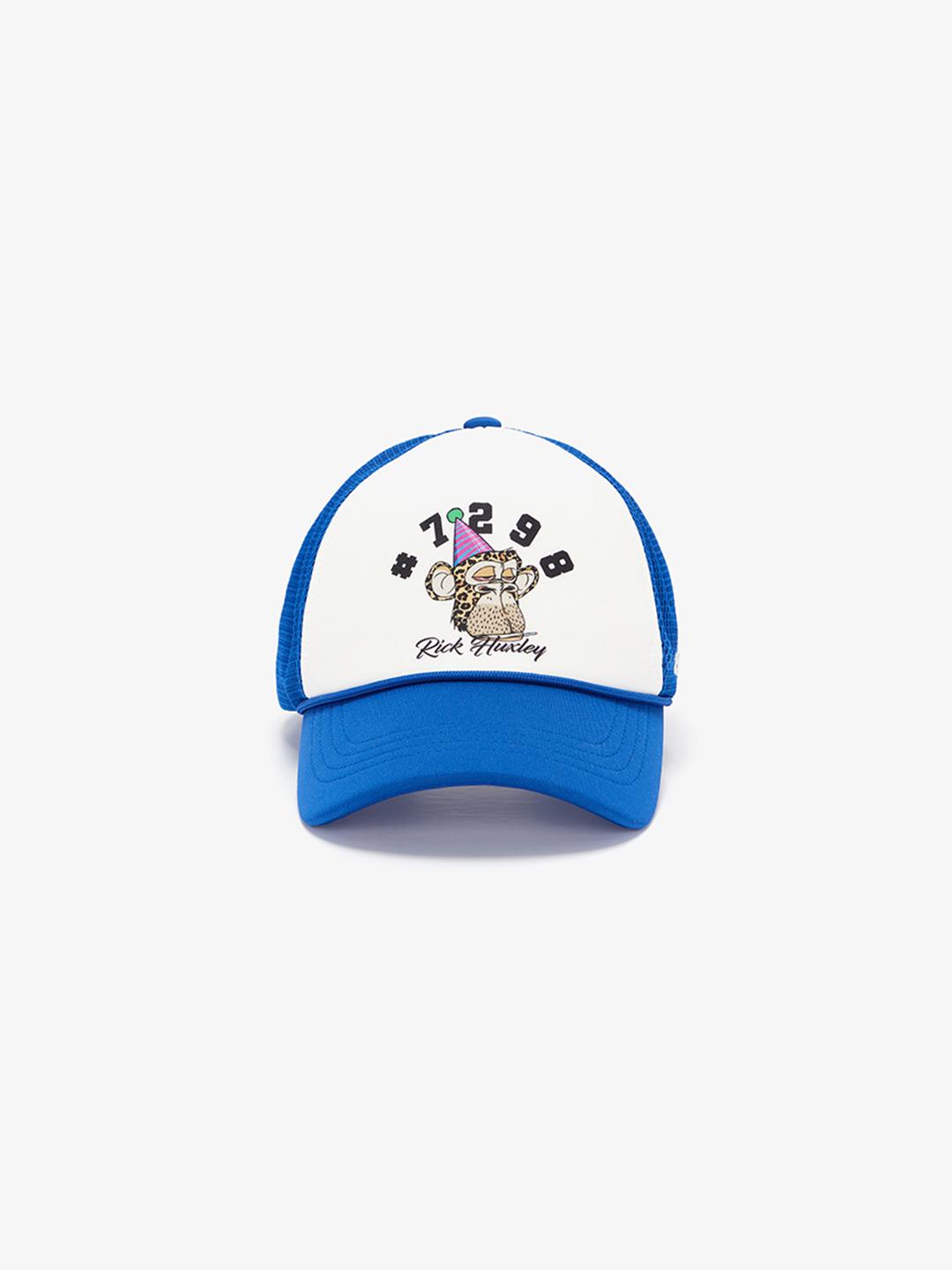 [SUPRA X #7298] MESH TRUCKER CAP BLUE