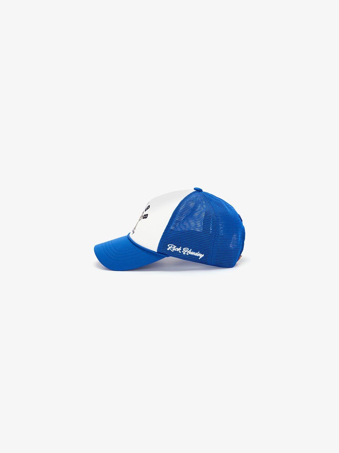 [SUPRA X #7298] MESH TRUCKER CAP BLUE
