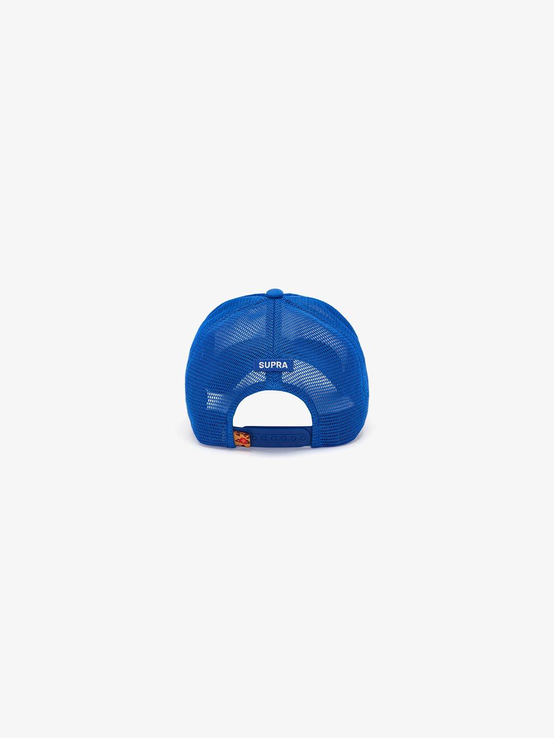 [SUPRA X #7298] MESH TRUCKER CAP BLUE