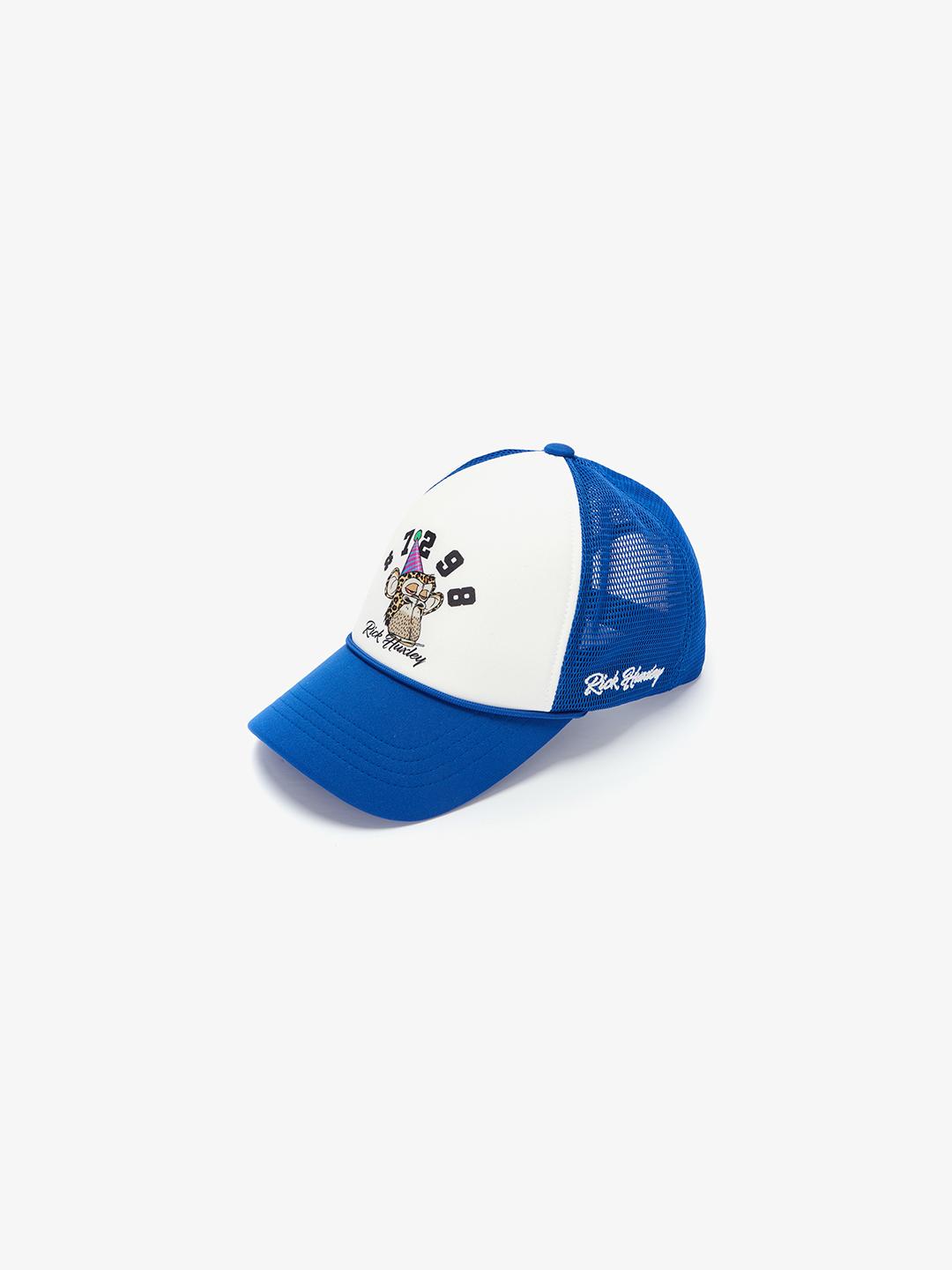 [SUPRA X #7298] MESH TRUCKER CAP BLUE