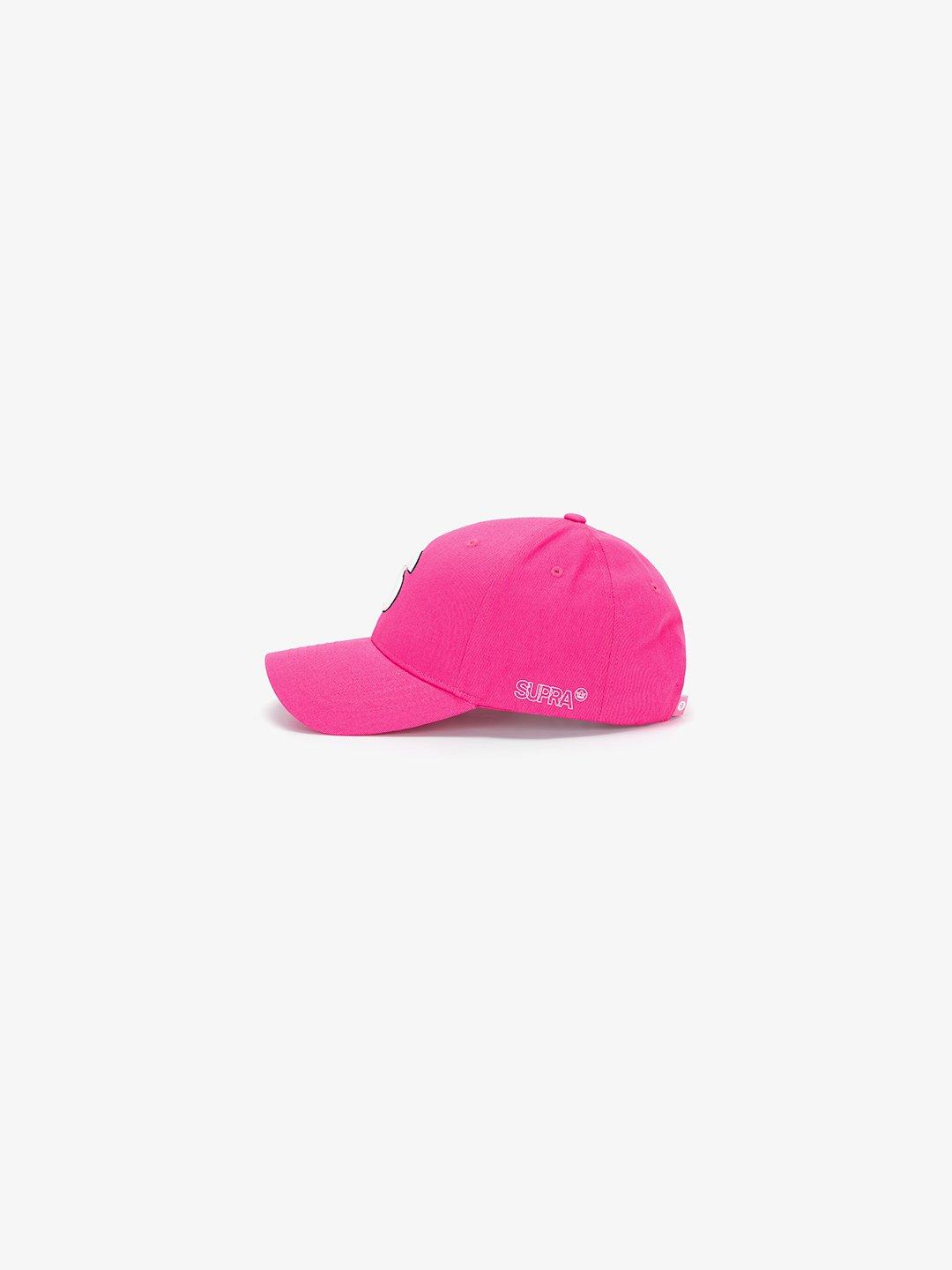 S LOGO HARD BALL CAP PINK