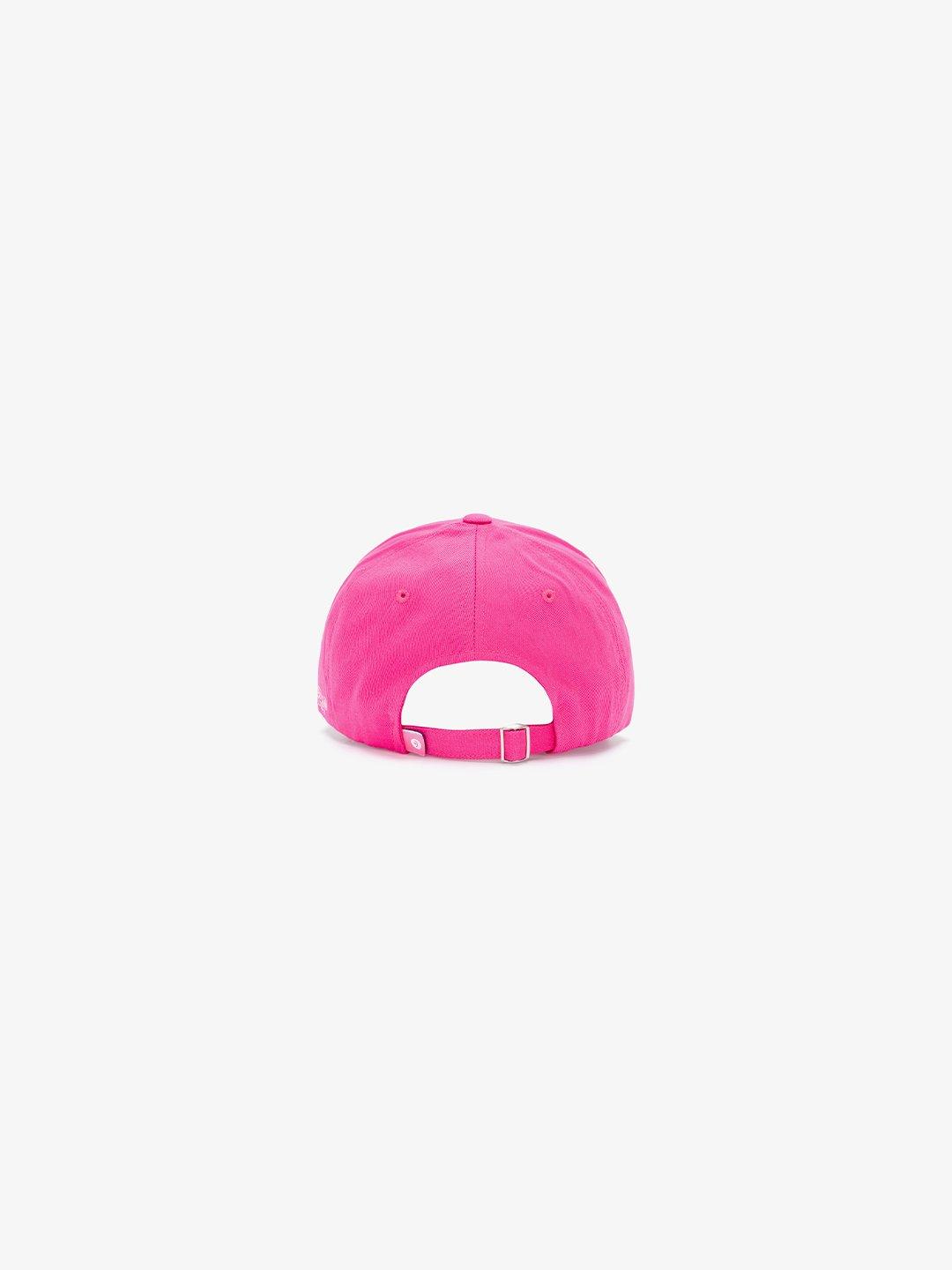S LOGO HARD BALL CAP PINK