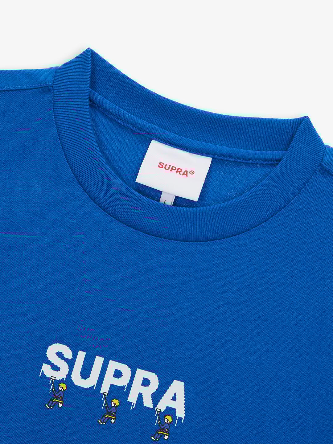 SUPRA PIXEL PAINTER T-SHIRT BLUE