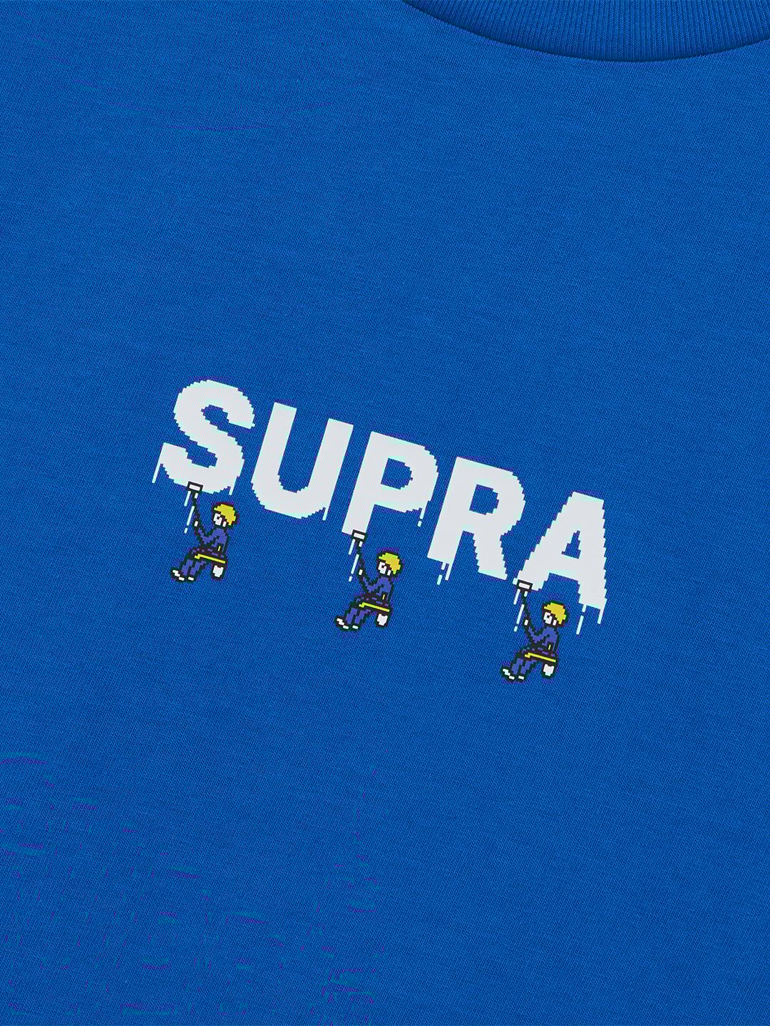 SUPRA PIXEL PAINTER T-SHIRT BLUE