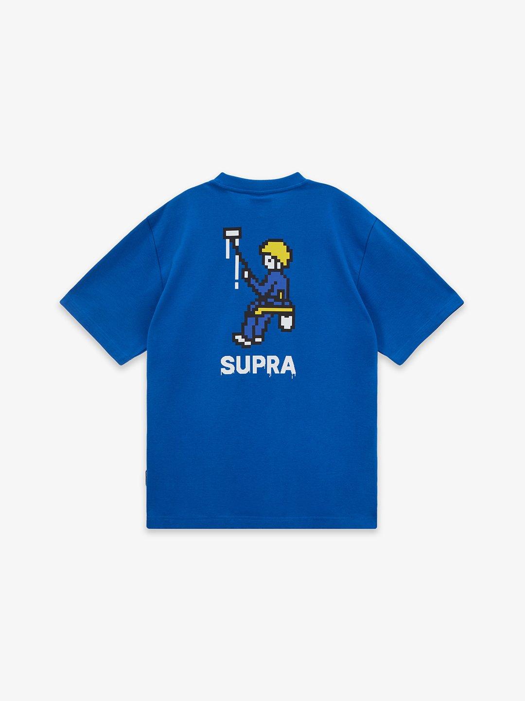 SUPRA PIXEL PAINTER T-SHIRT BLUE