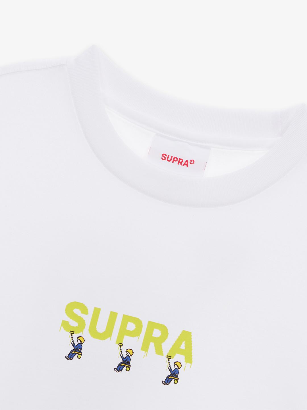 SUPRA PIXEL PAINTER T-SHIRT WHITE
