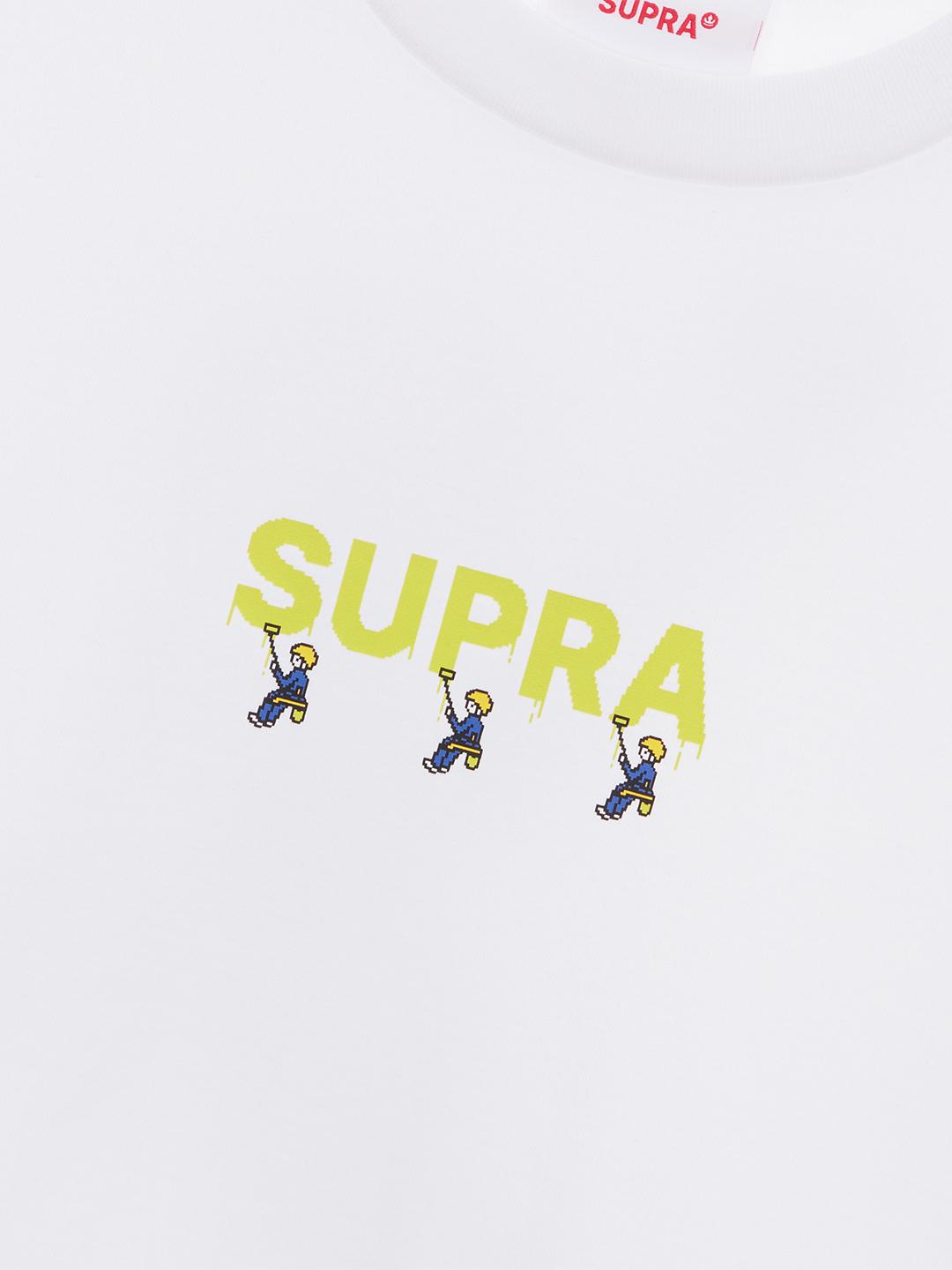 SUPRA PIXEL PAINTER T-SHIRT WHITE
