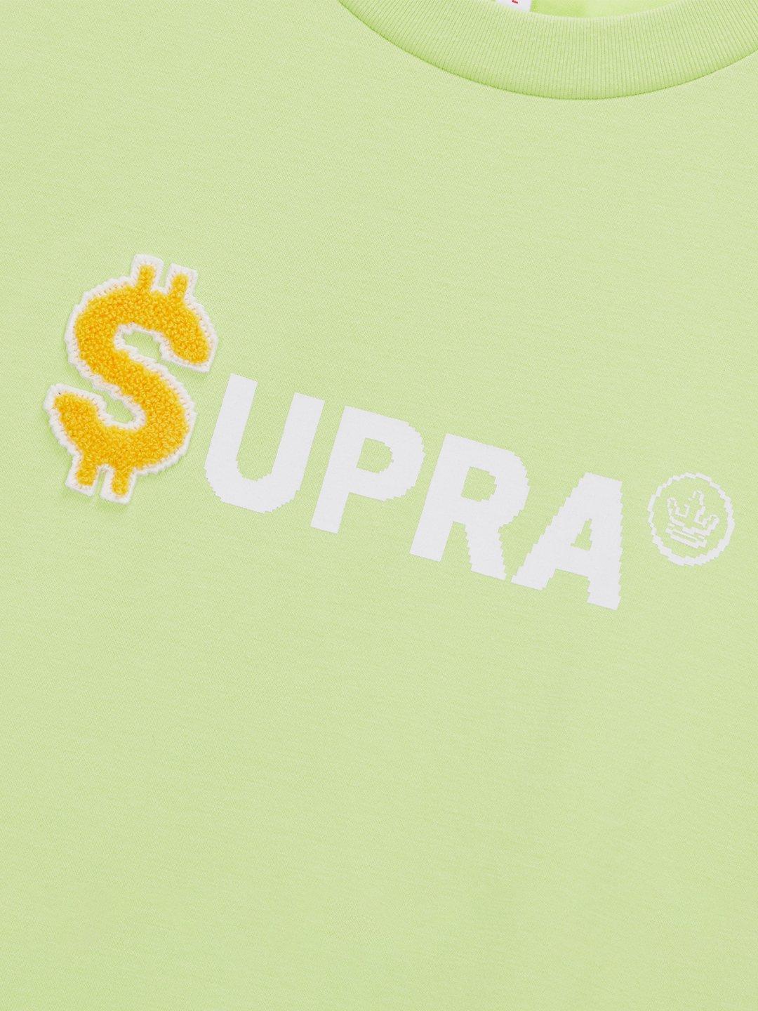 SUPRA COIN T-SHIRT L.GREEN