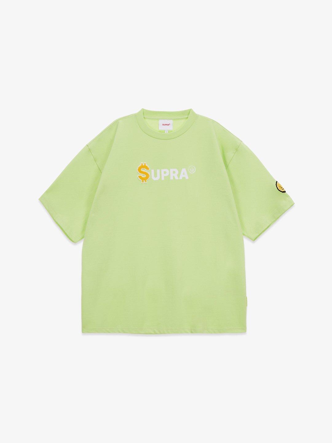 SUPRA COIN T-SHIRT L.GREEN