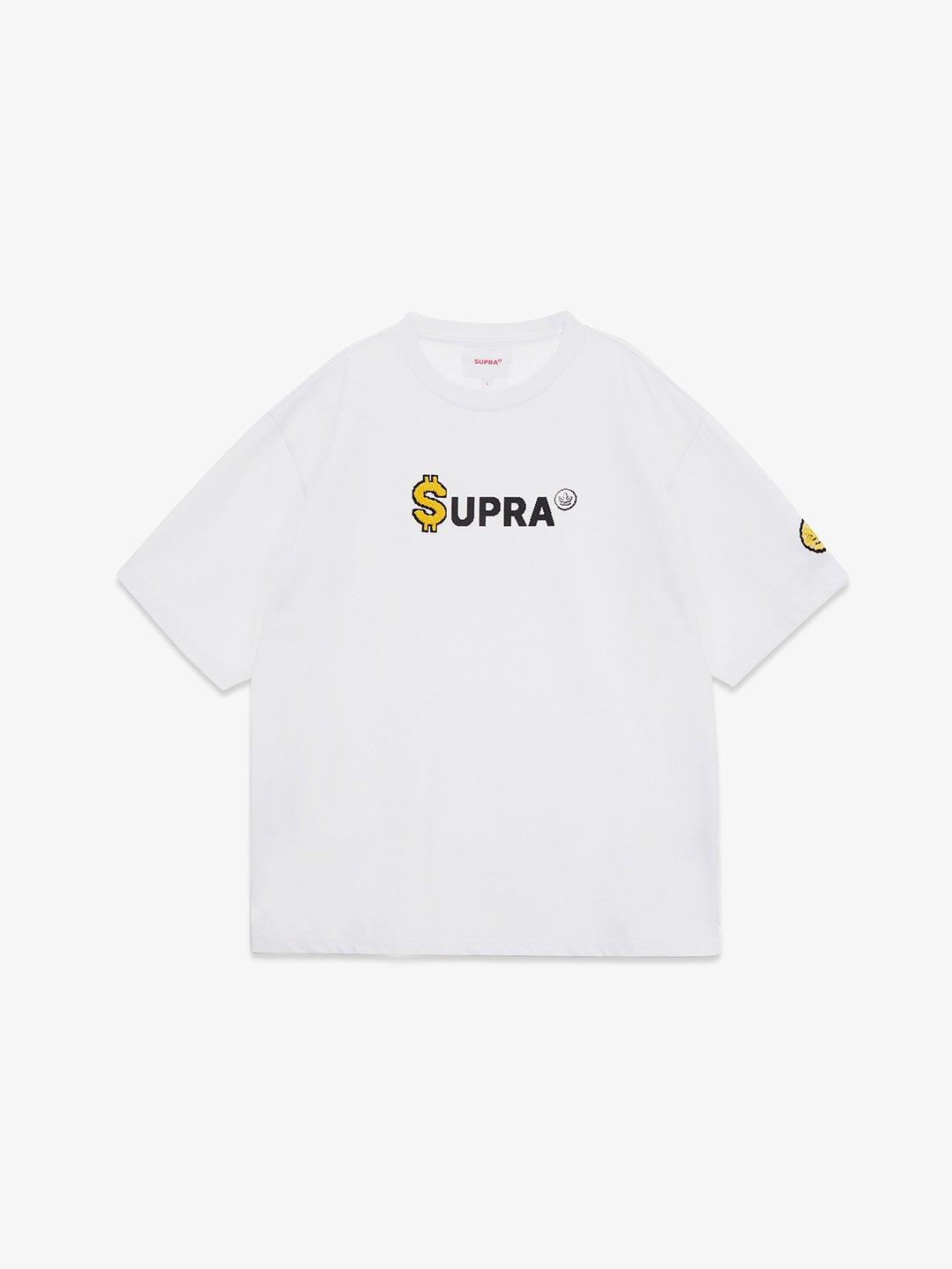 SUPRA COIN T-SHIRT WHITE