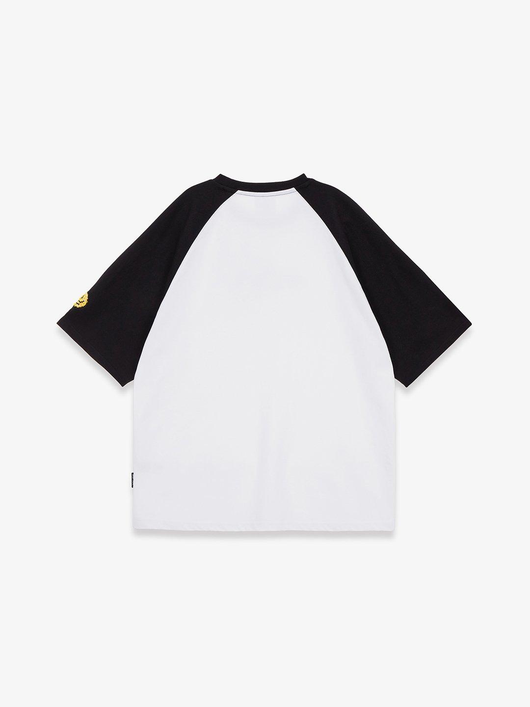 SUPRA COIN RAGLAN T-SHIRT BLACK