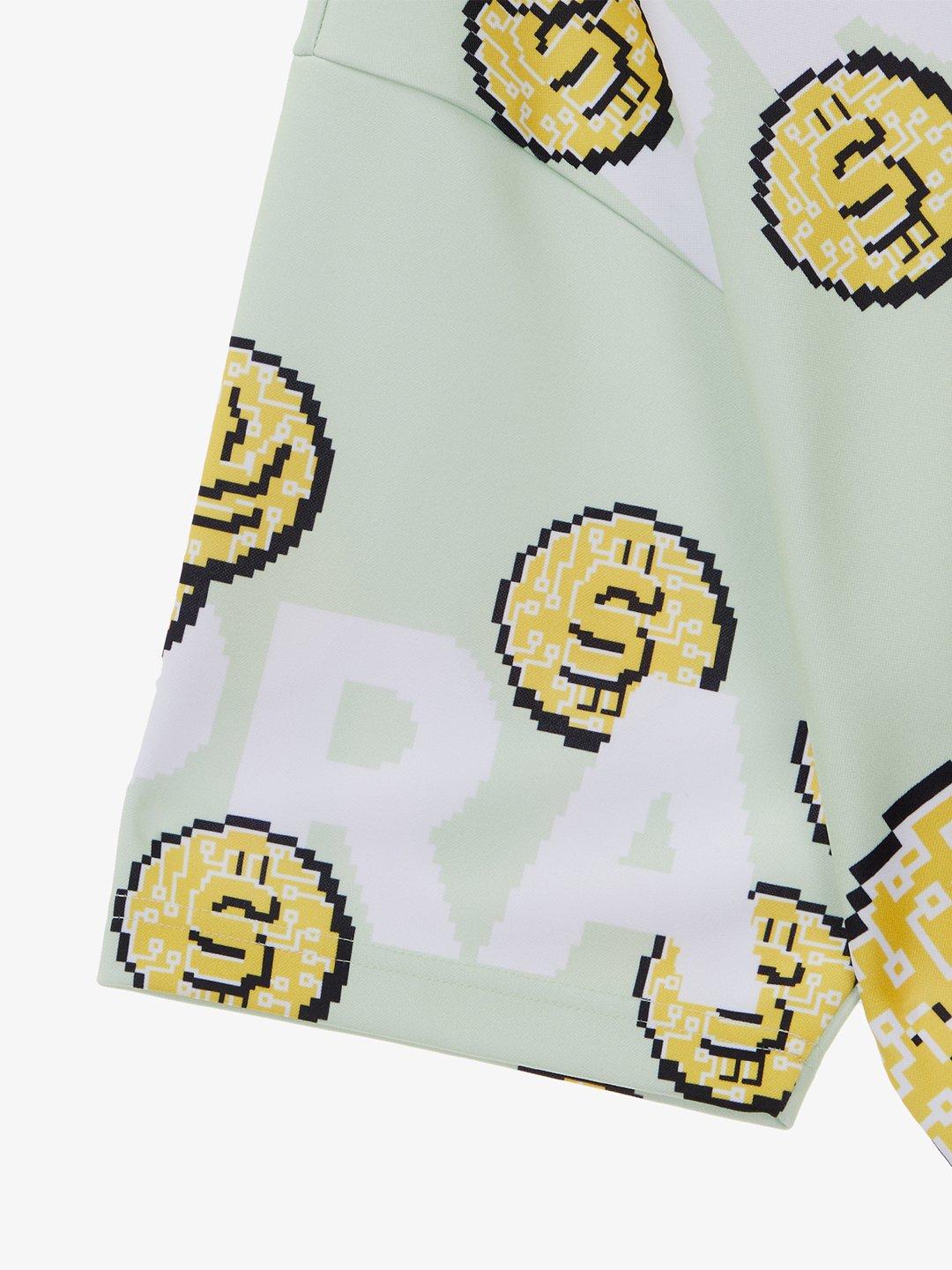 SUPRA COIN MONOGRAM T-SHIRT L.GREEN