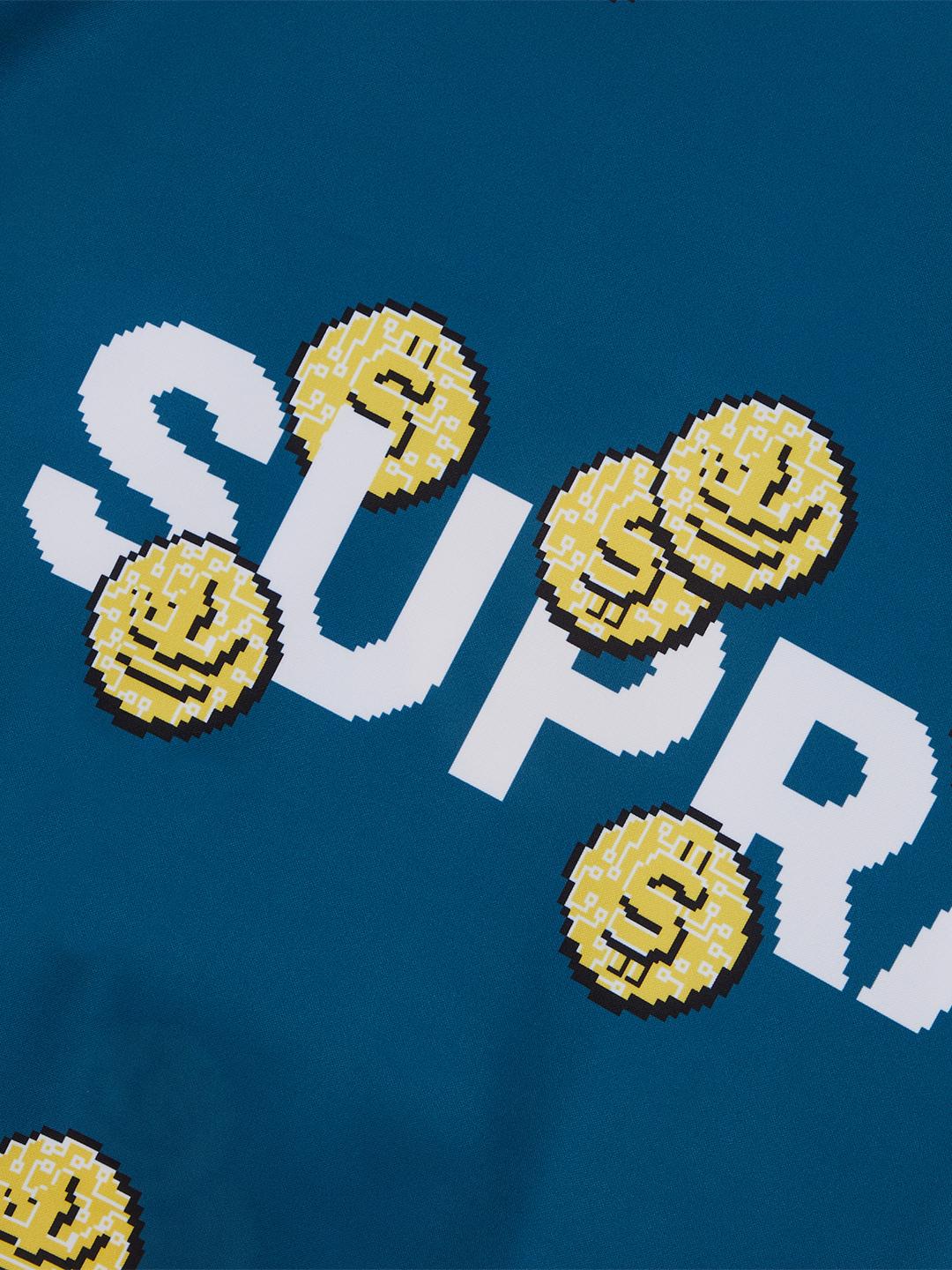 SUPRA COIN MONOGRAM T-SHIRT T.BLUE