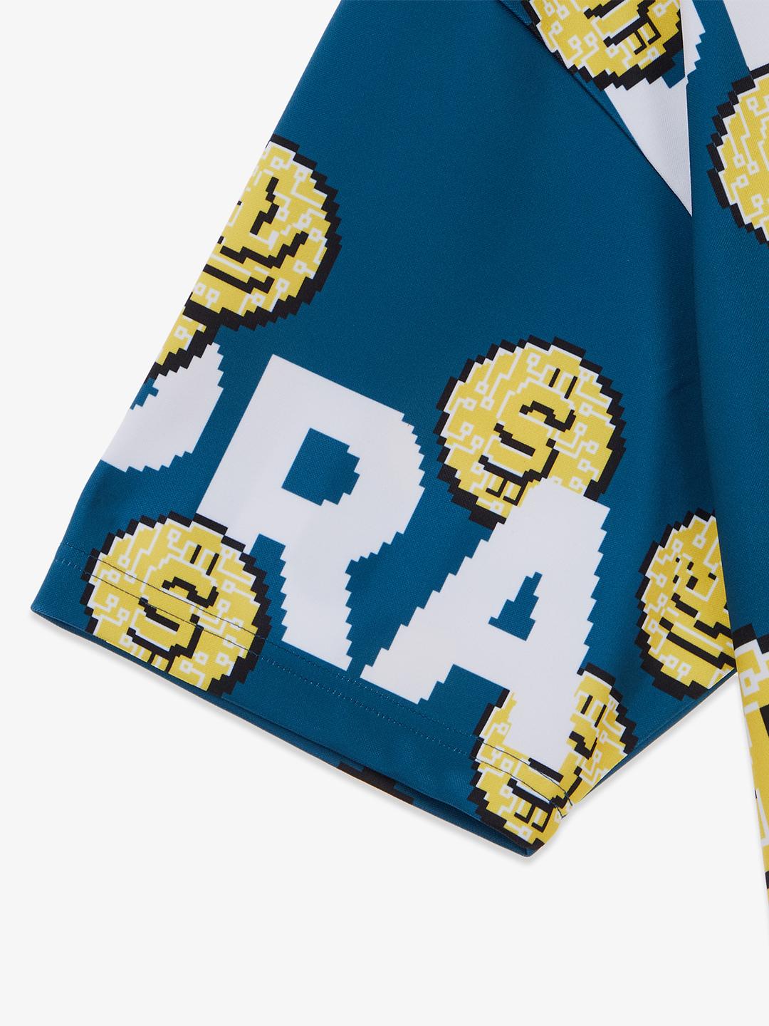 SUPRA COIN MONOGRAM T-SHIRT T.BLUE