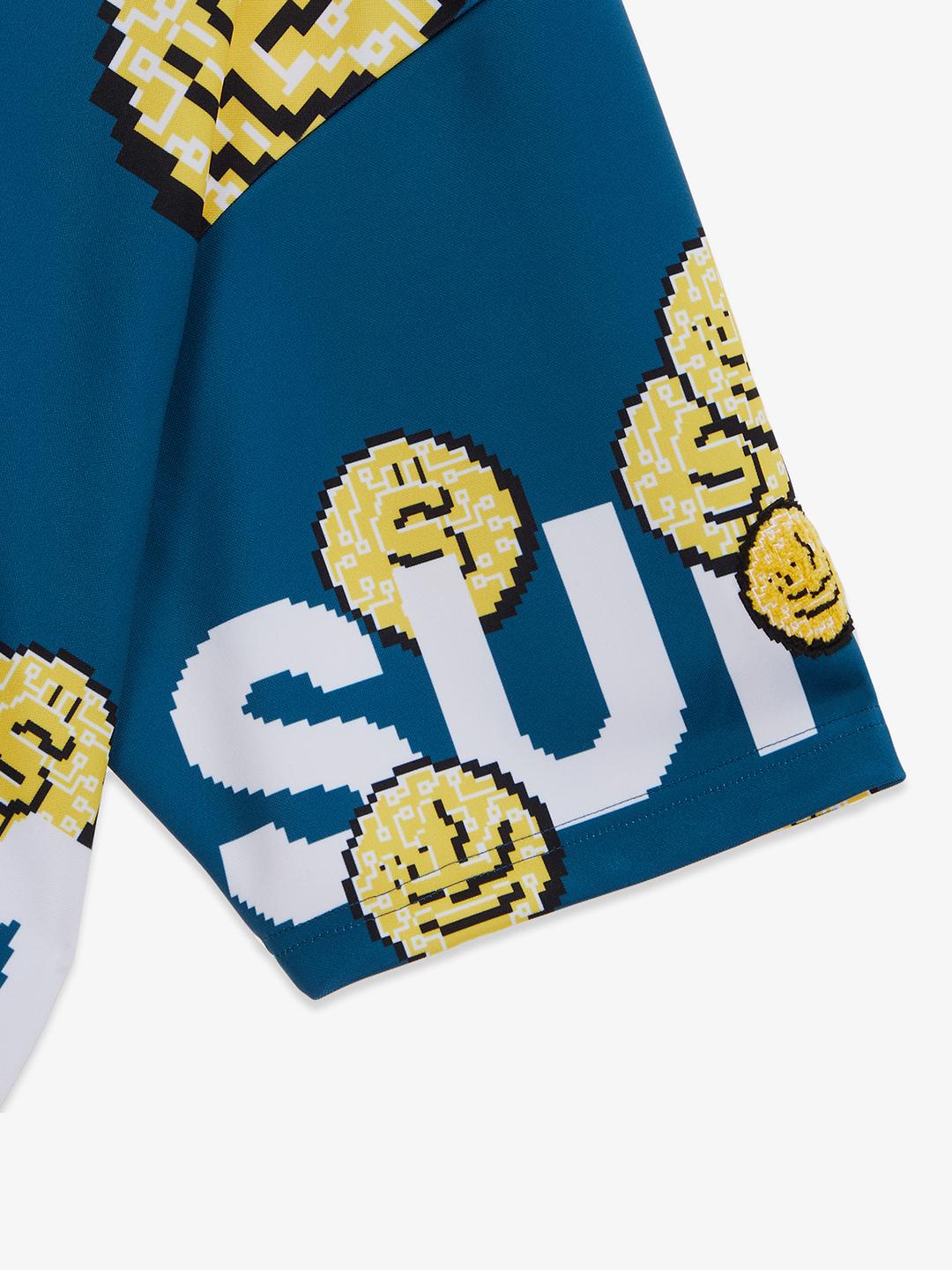 SUPRA COIN MONOGRAM T-SHIRT T.BLUE