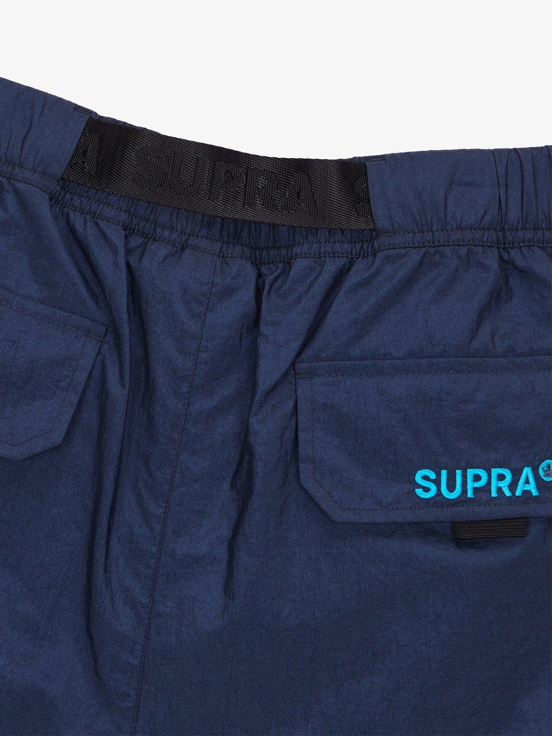 SUPRA NYLON METAL CARGO SHORTS NAVY