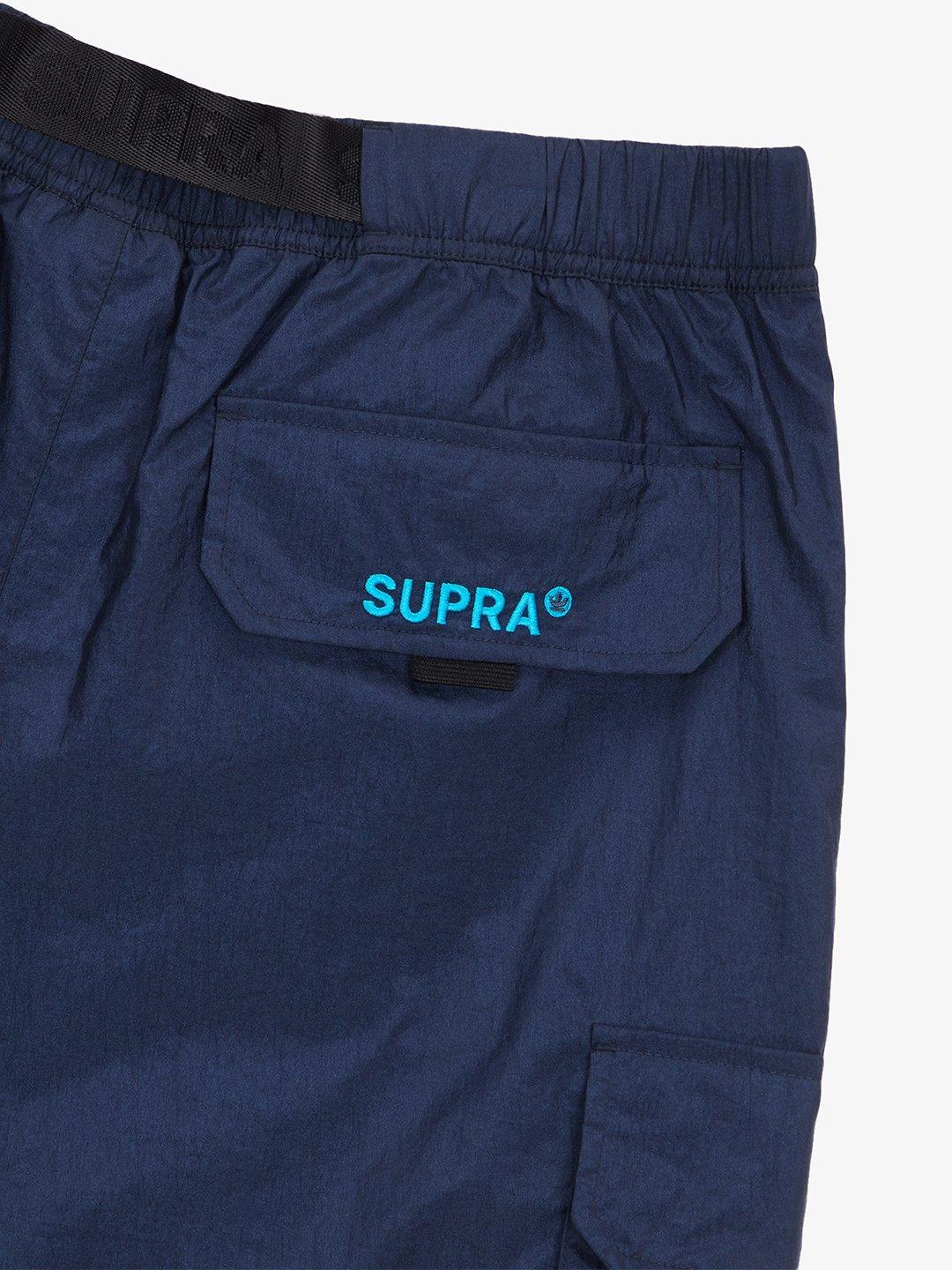 SUPRA NYLON METAL CARGO SHORTS NAVY