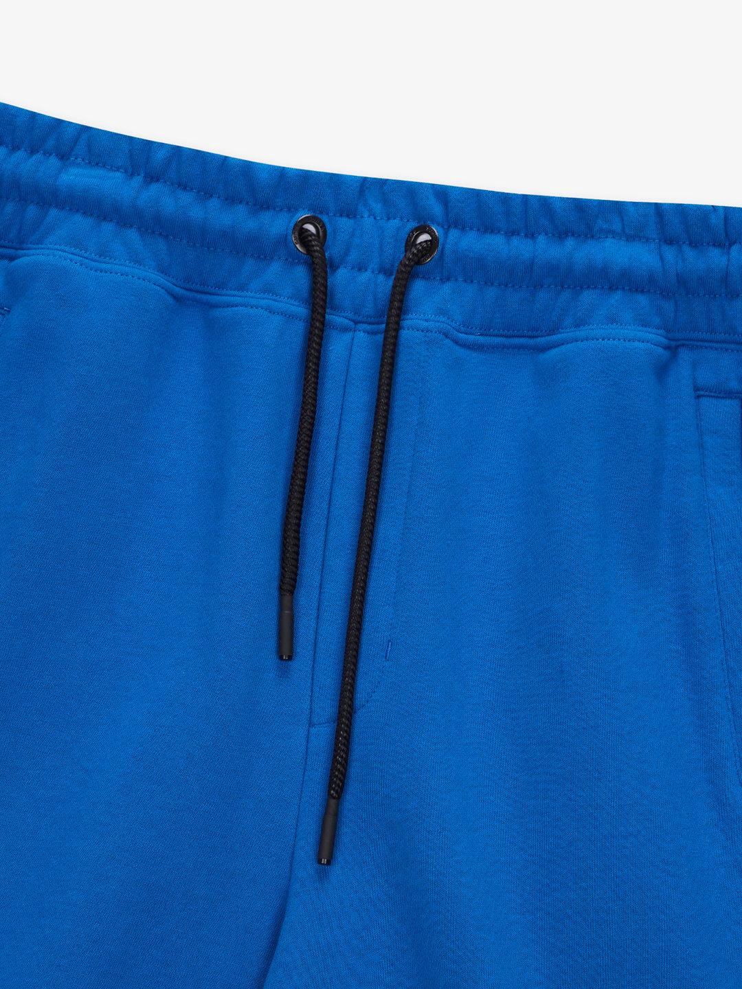 SUPRA RIB MIXED SWEAT SHORTS BLUE
