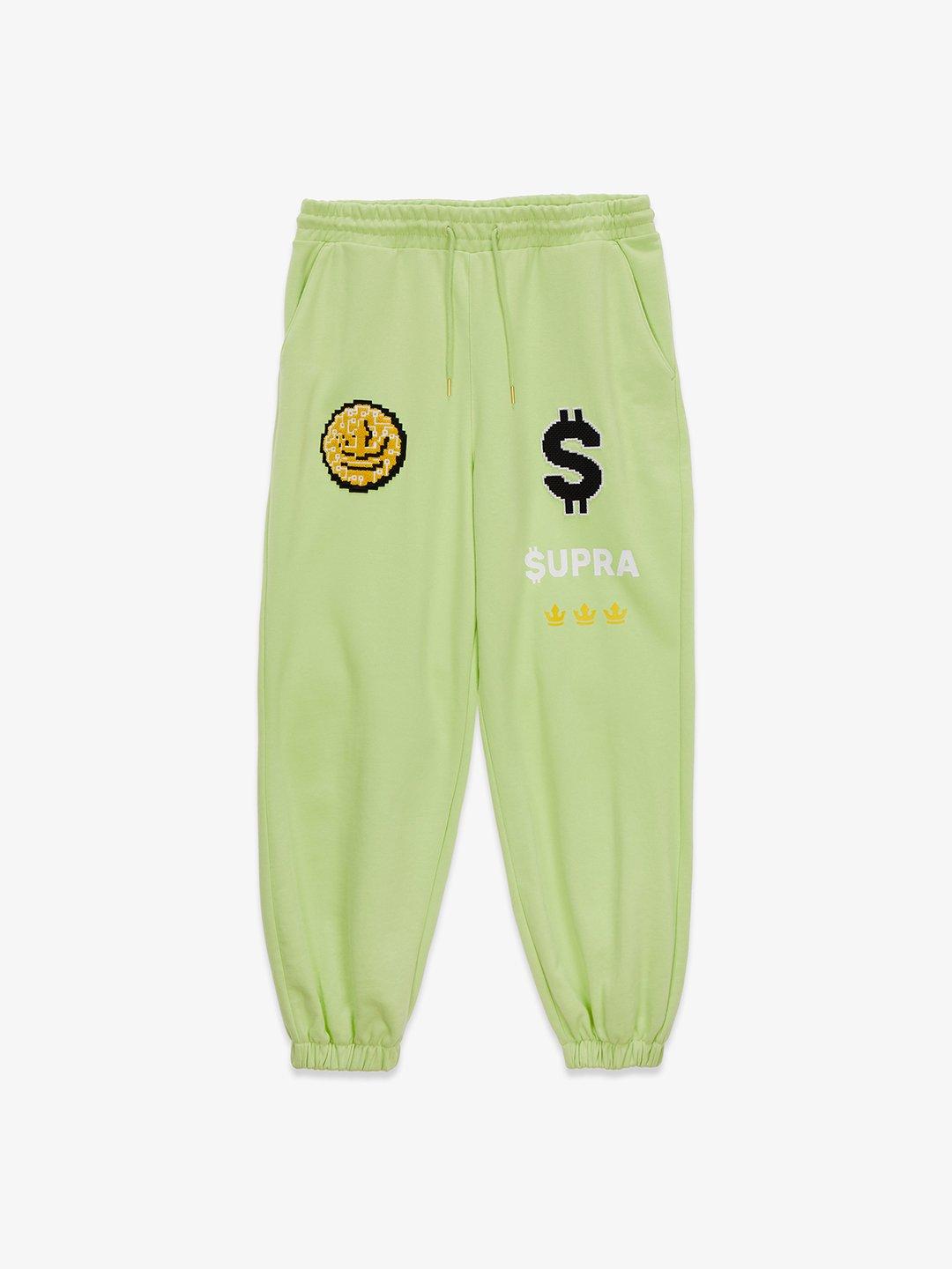 SUPRA COIN JOGGER SWEATPANTS L.GREEN