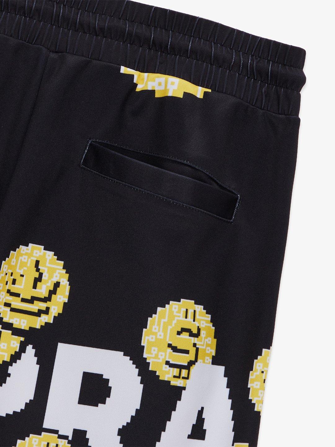 SUPRA COIN MONOGRAM JOGGER PANTS BLACK