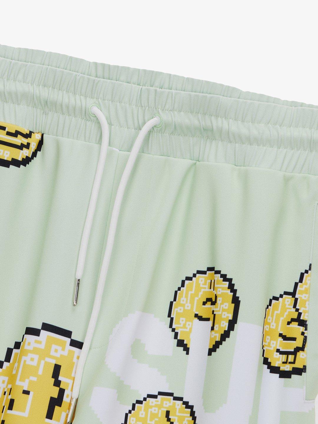 SUPRA COIN MONOGRAM JOGGER PANTS L.GREEN