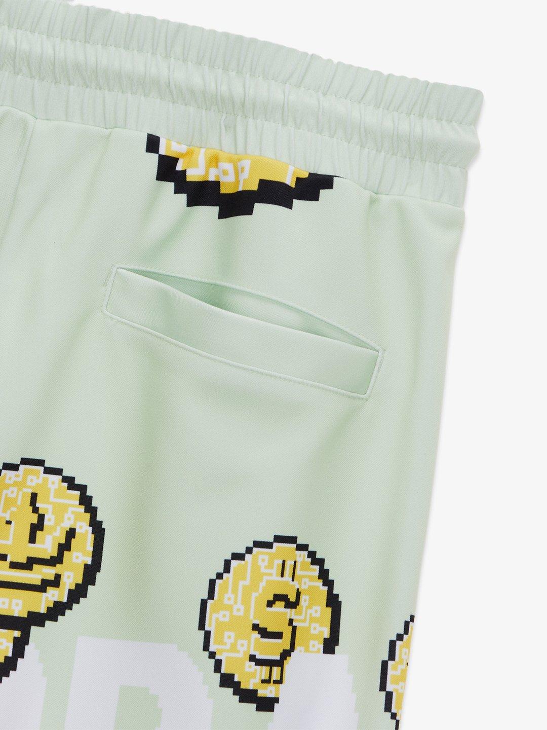 SUPRA COIN MONOGRAM JOGGER PANTS L.GREEN