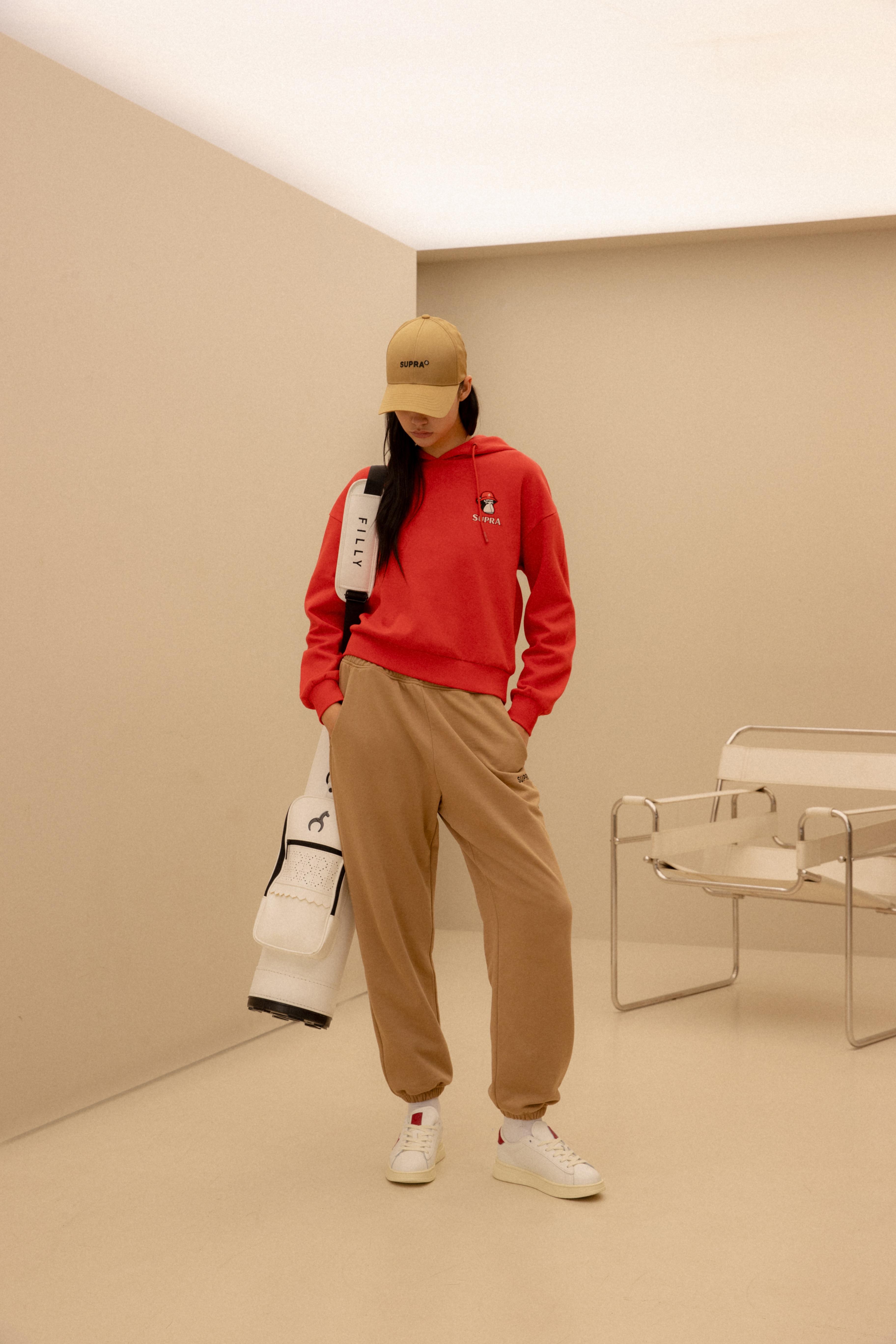 BAYC 여성 크롭 후드티