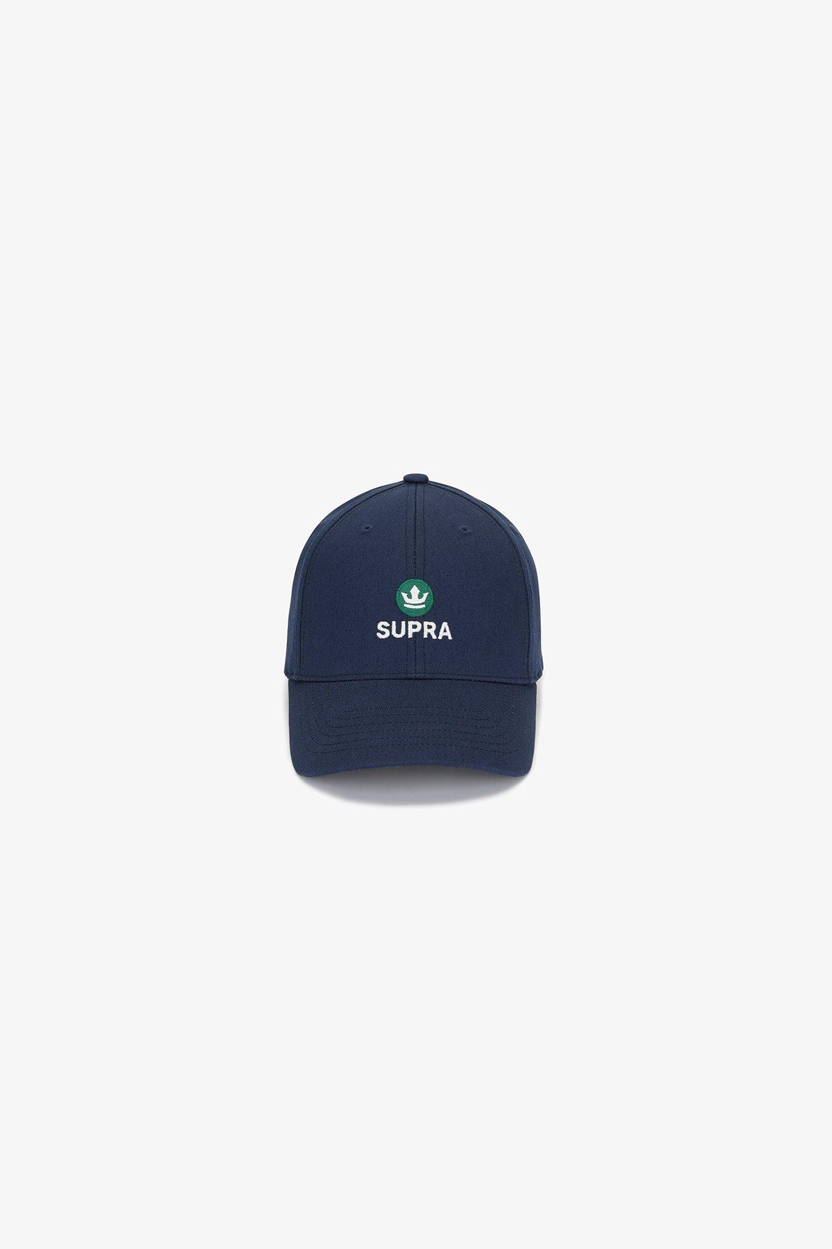 크라운 부클 자수 스트럭쳐 볼캡