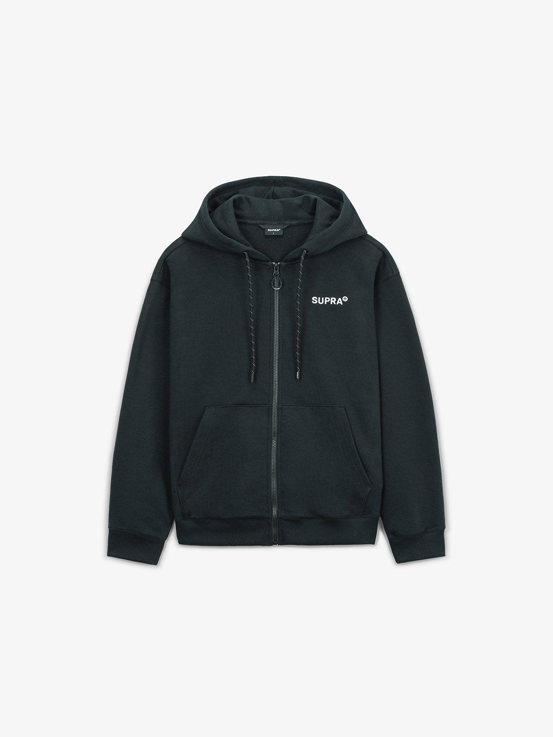 로고 데일리 후드집업