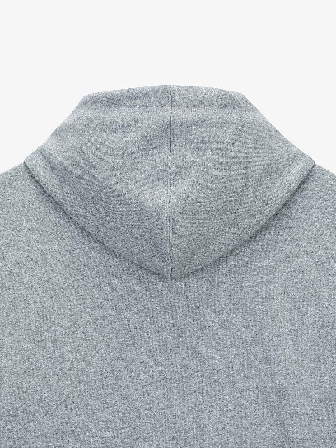 로고 데일리 후드집업