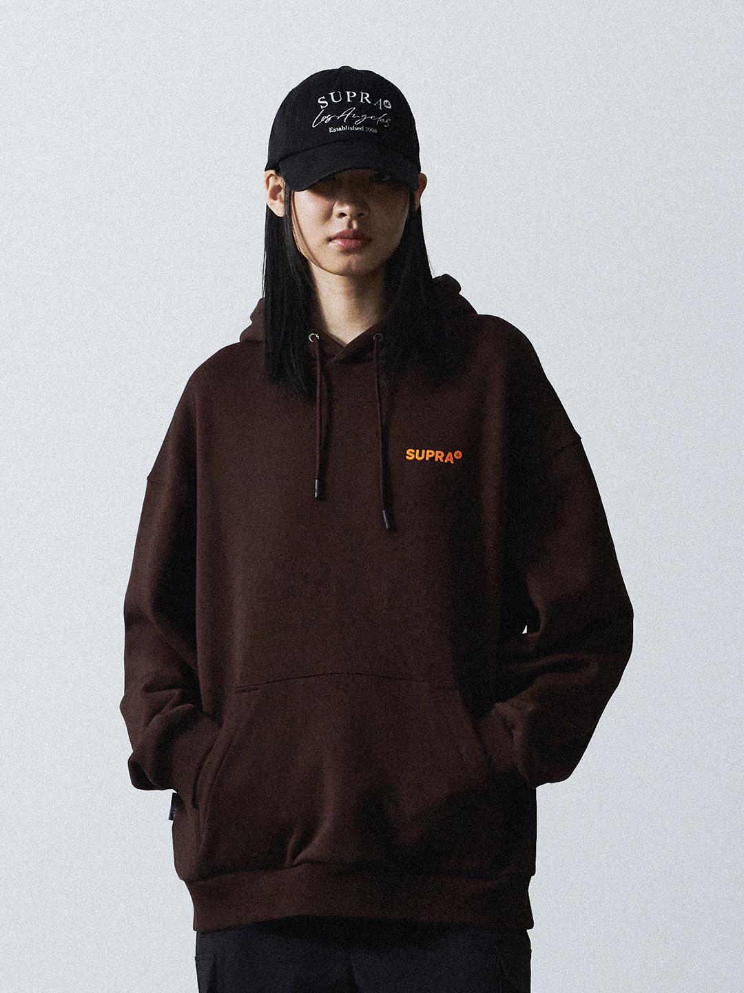 후면 마운틴 빅 그래픽 후드티