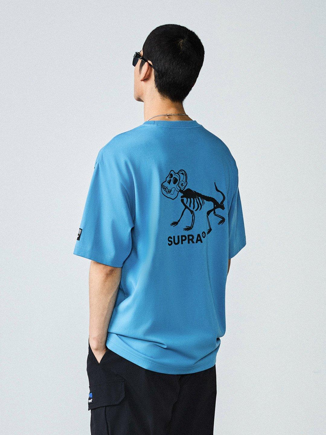 아웃도어 백 그래픽 티셔츠