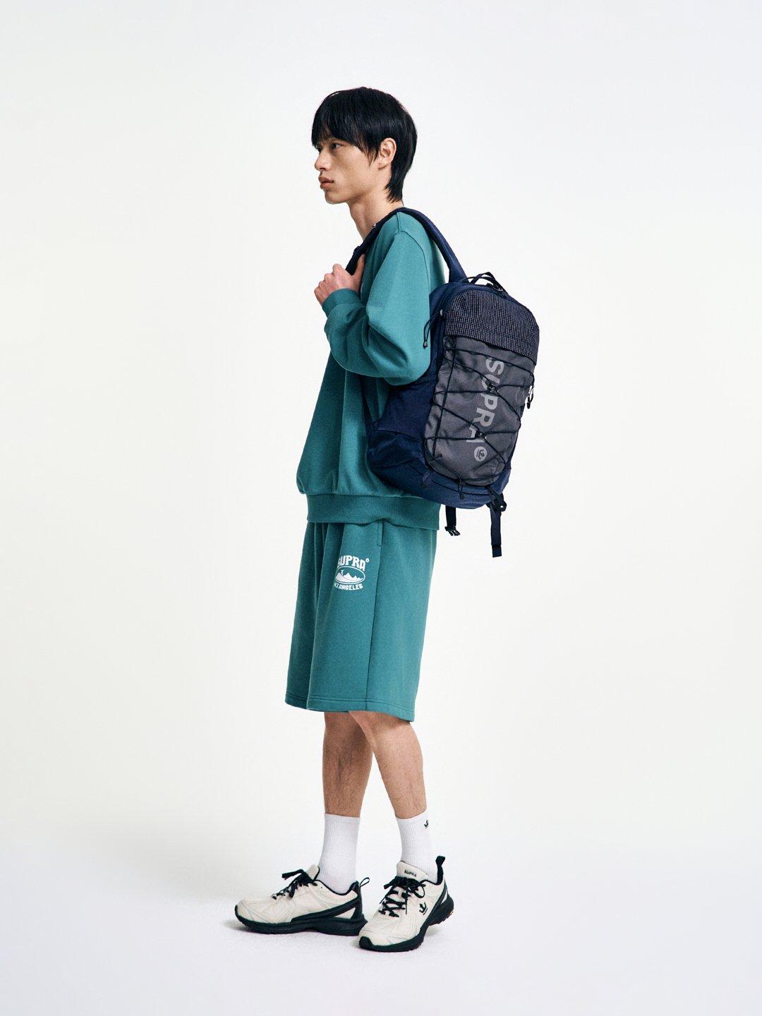 컬러블록 포인트 백팩 25L
