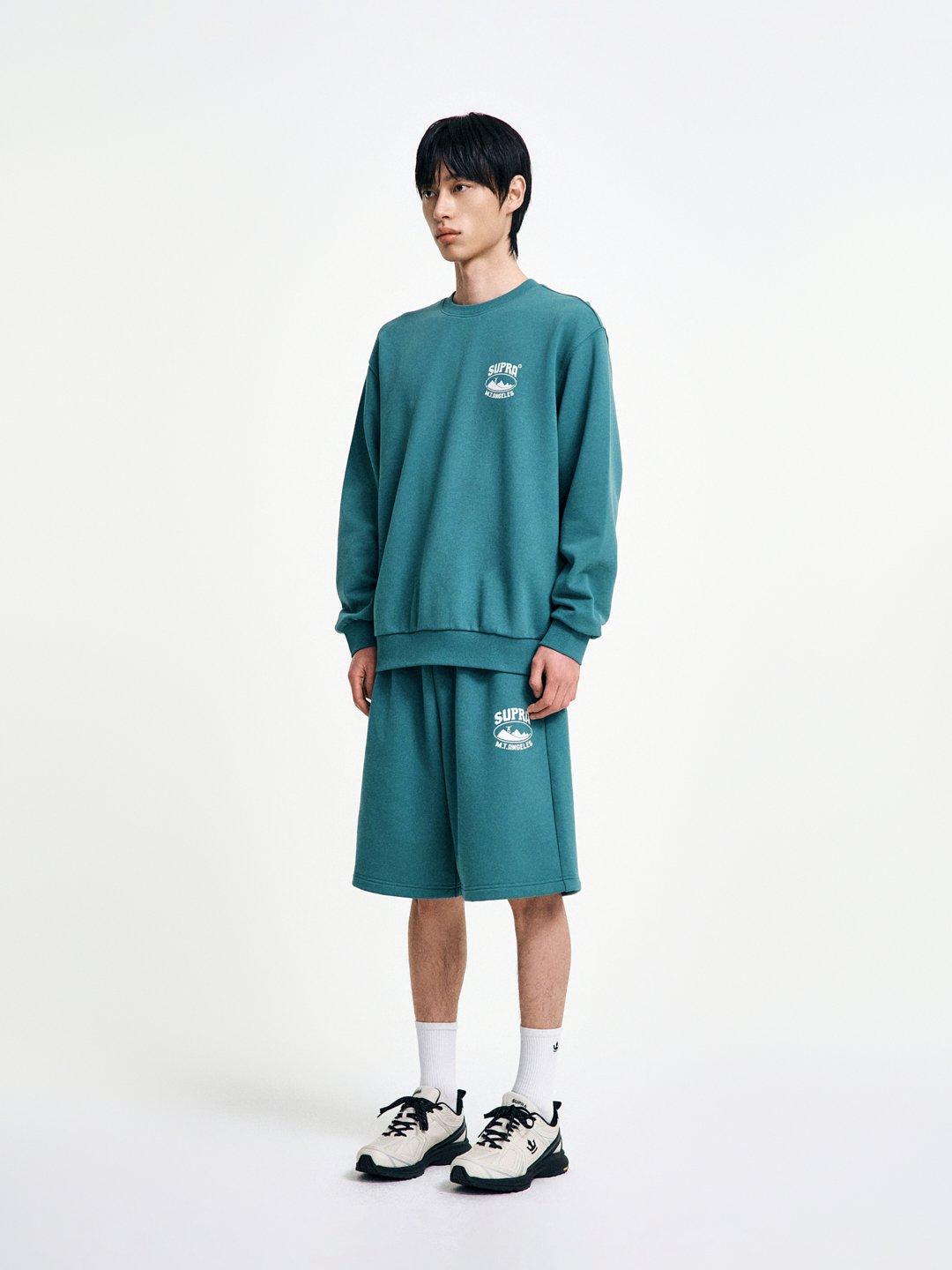 라운드 마운틴 맨투맨 셋업