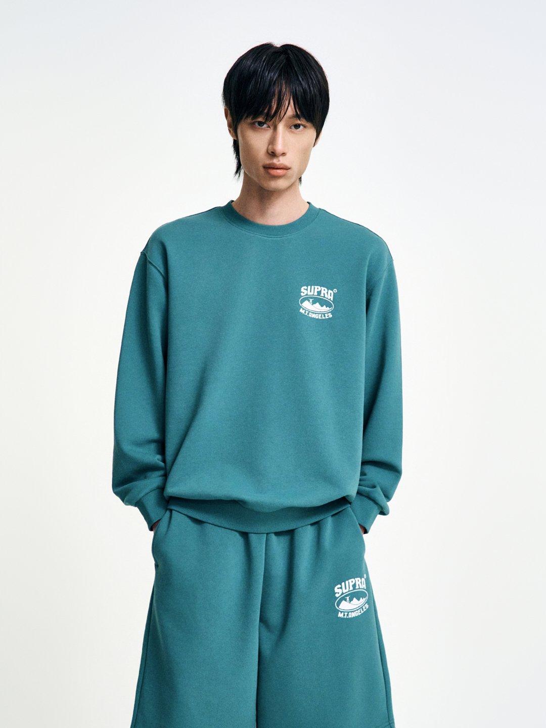 라운드 마운틴 맨투맨 셋업