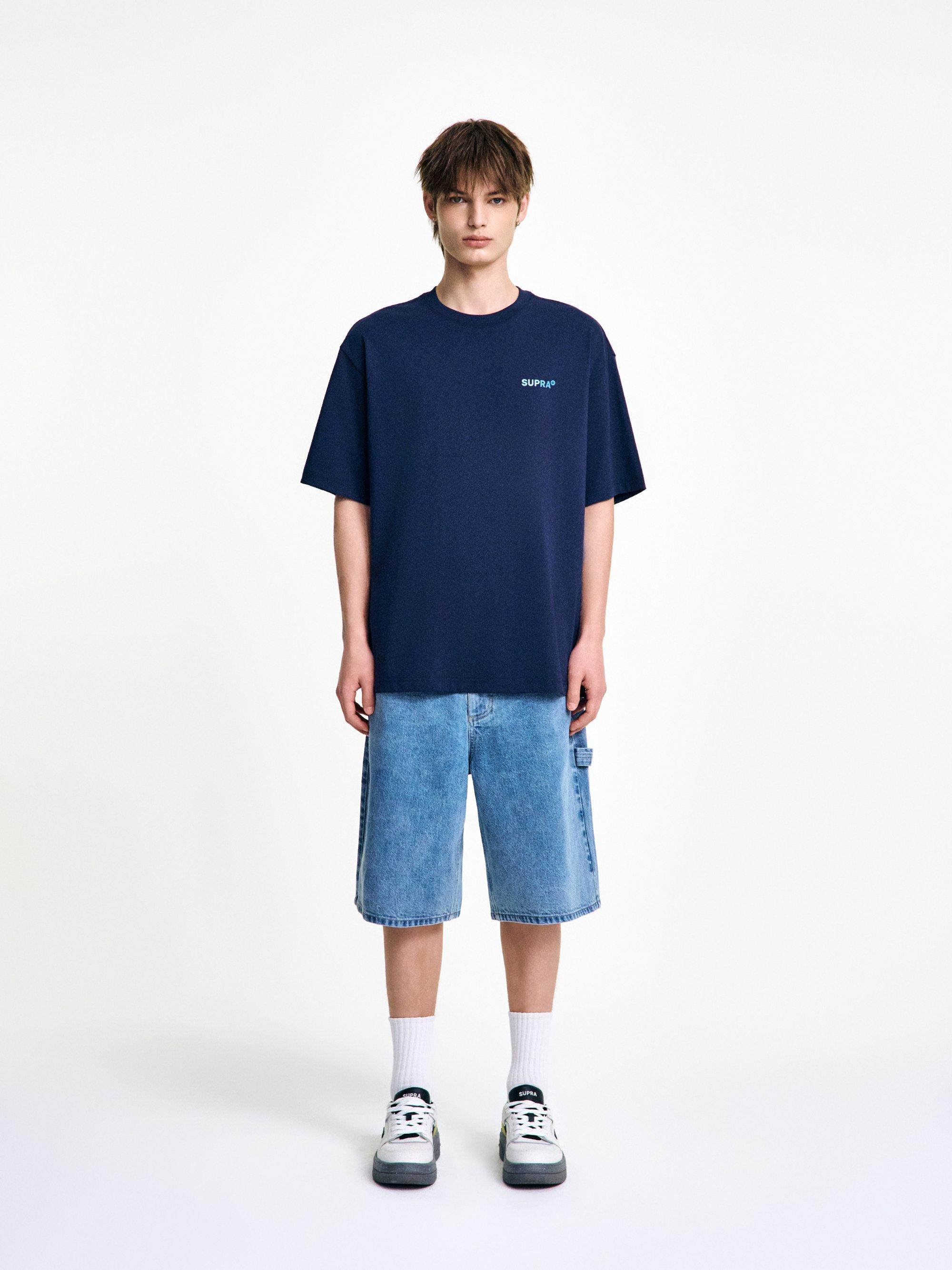 컬러 그래픽 마운틴 티셔츠