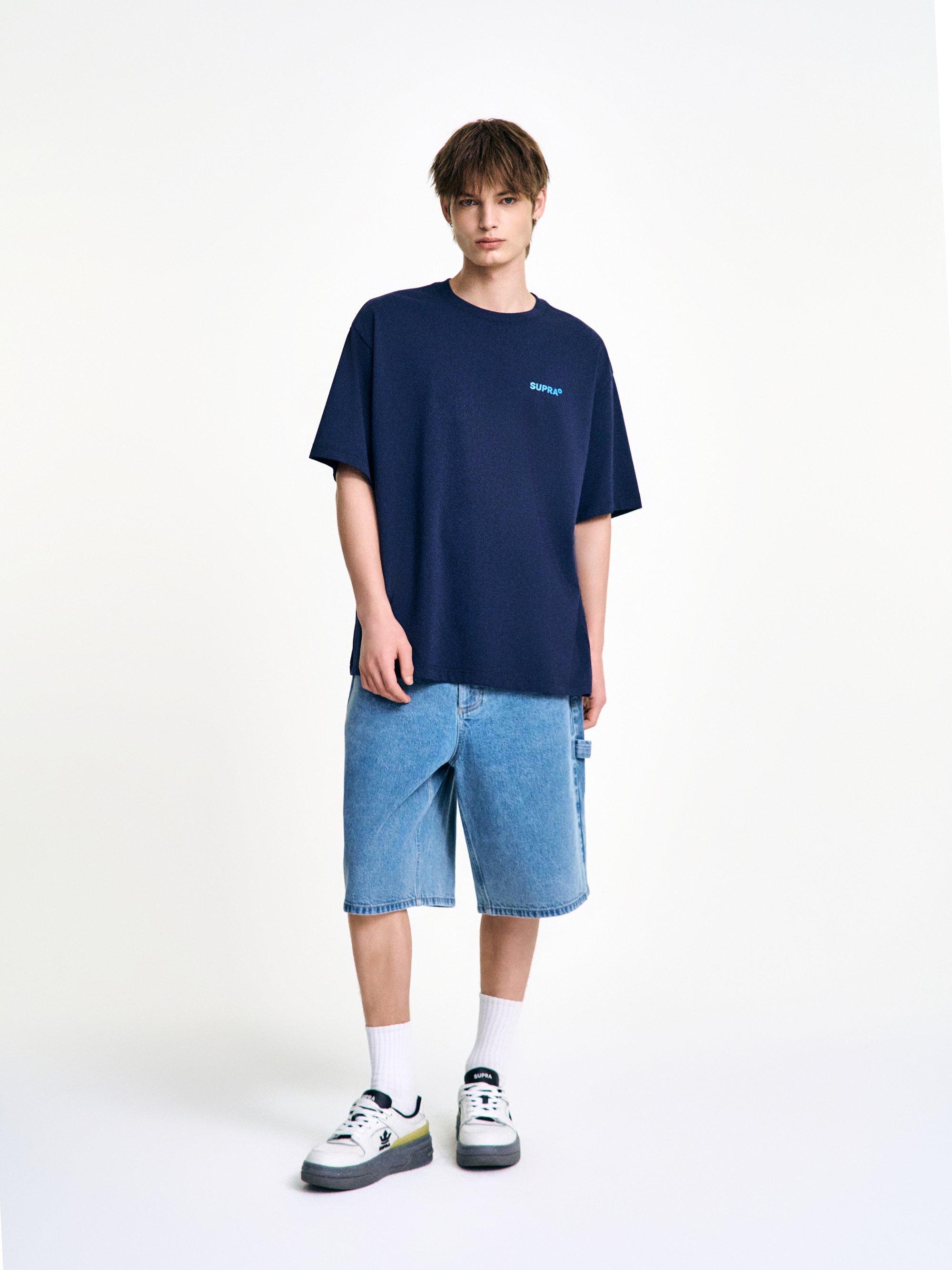 컬러 그래픽 마운틴 티셔츠