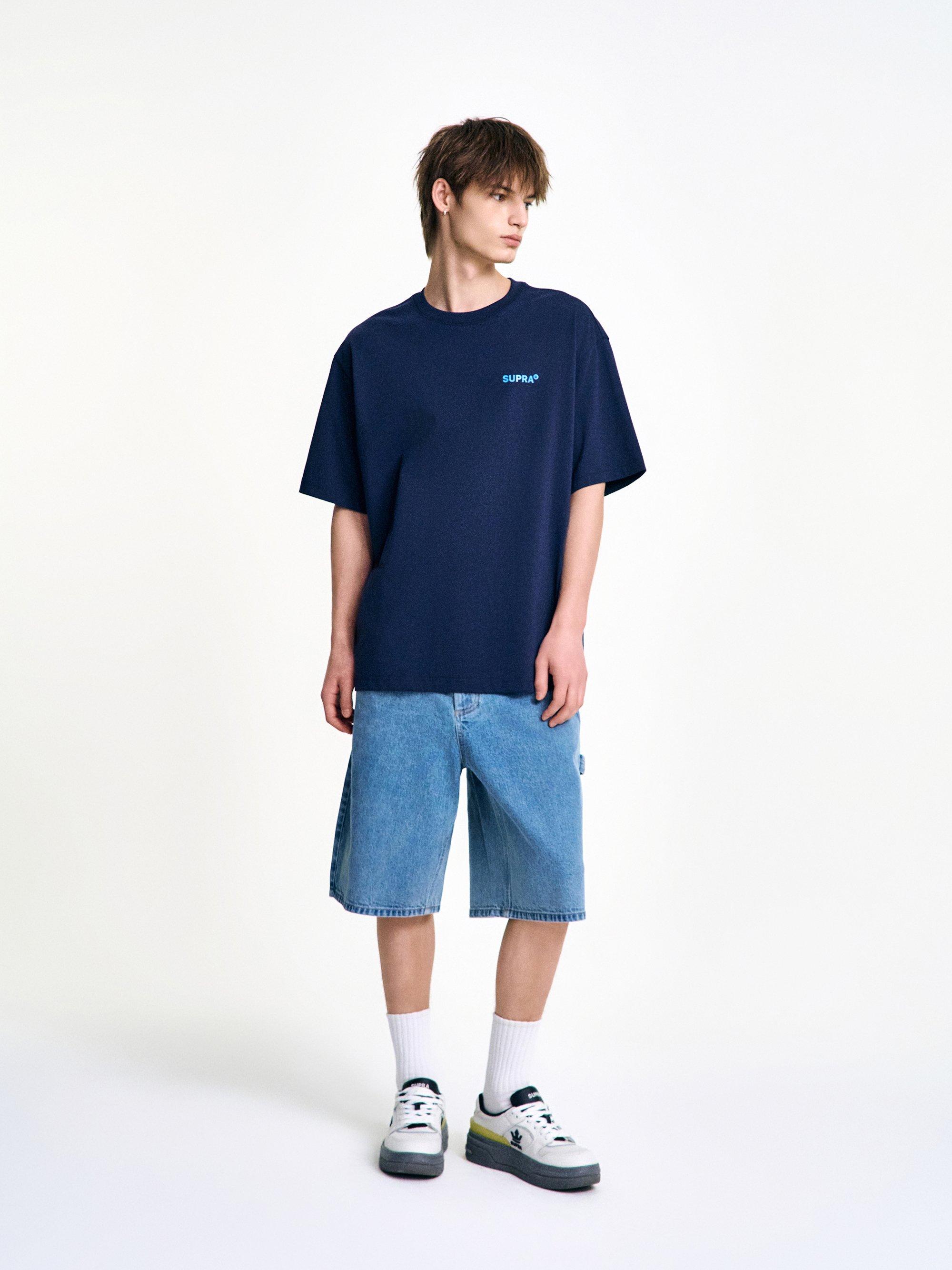 컬러 그래픽 마운틴 티셔츠