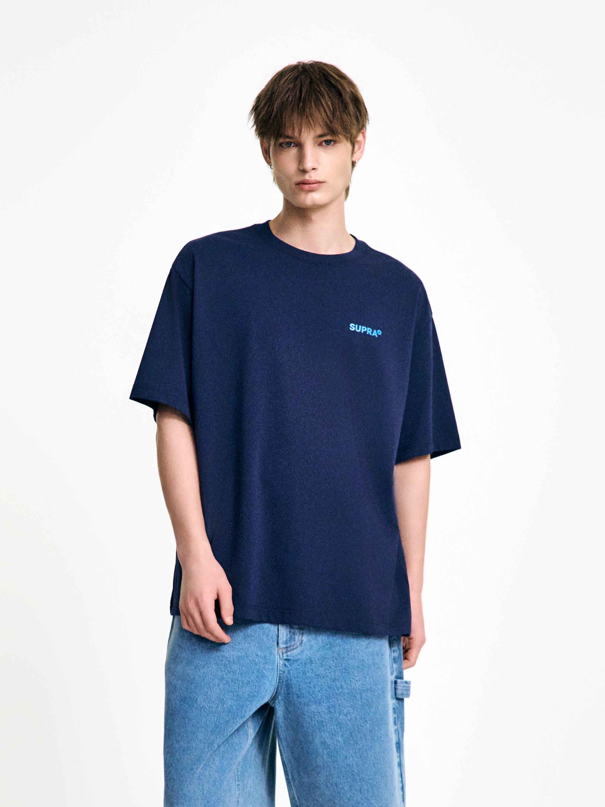 컬러 그래픽 마운틴 티셔츠