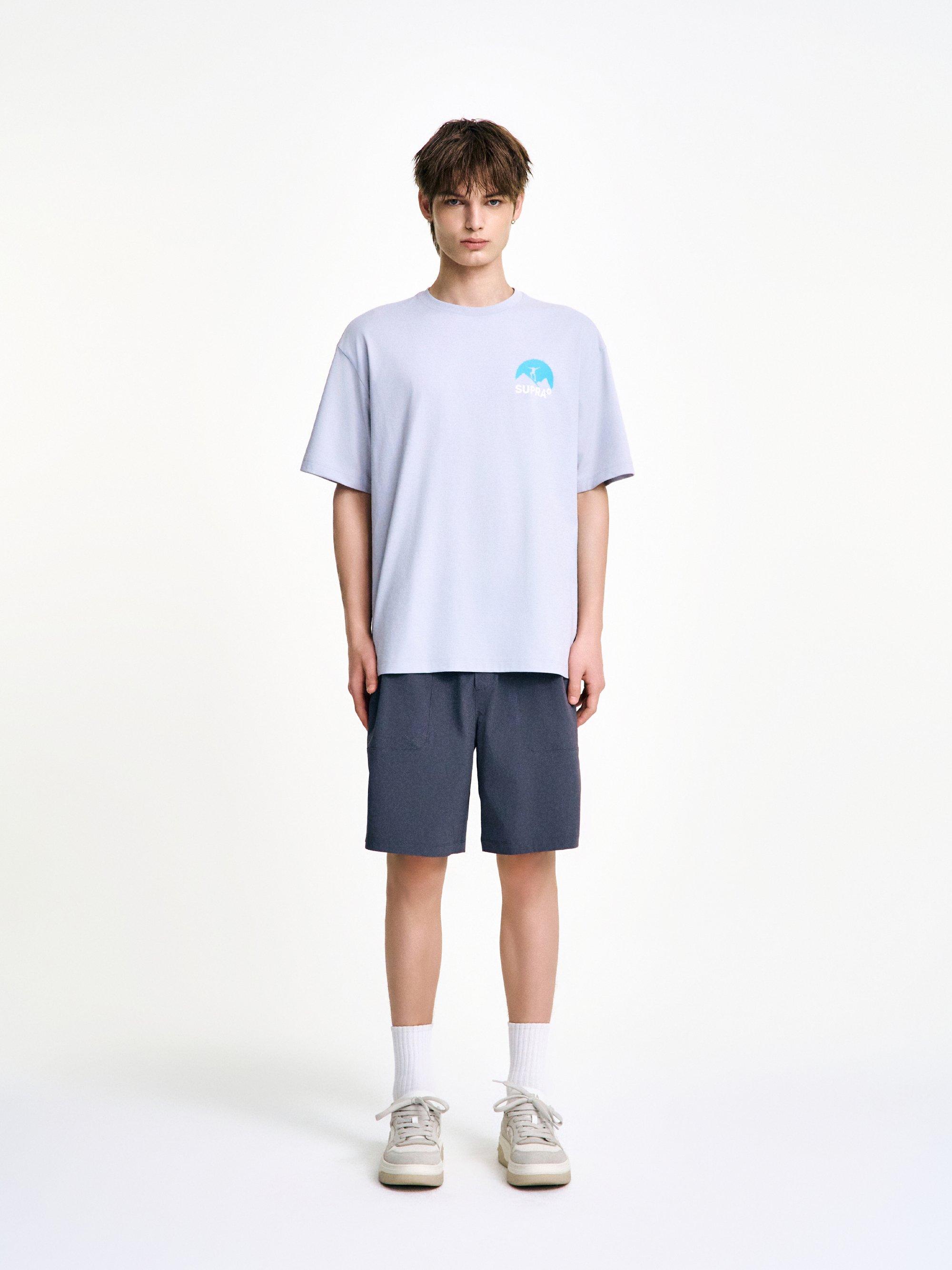 마운틴 백 그래픽 반팔 티셔츠