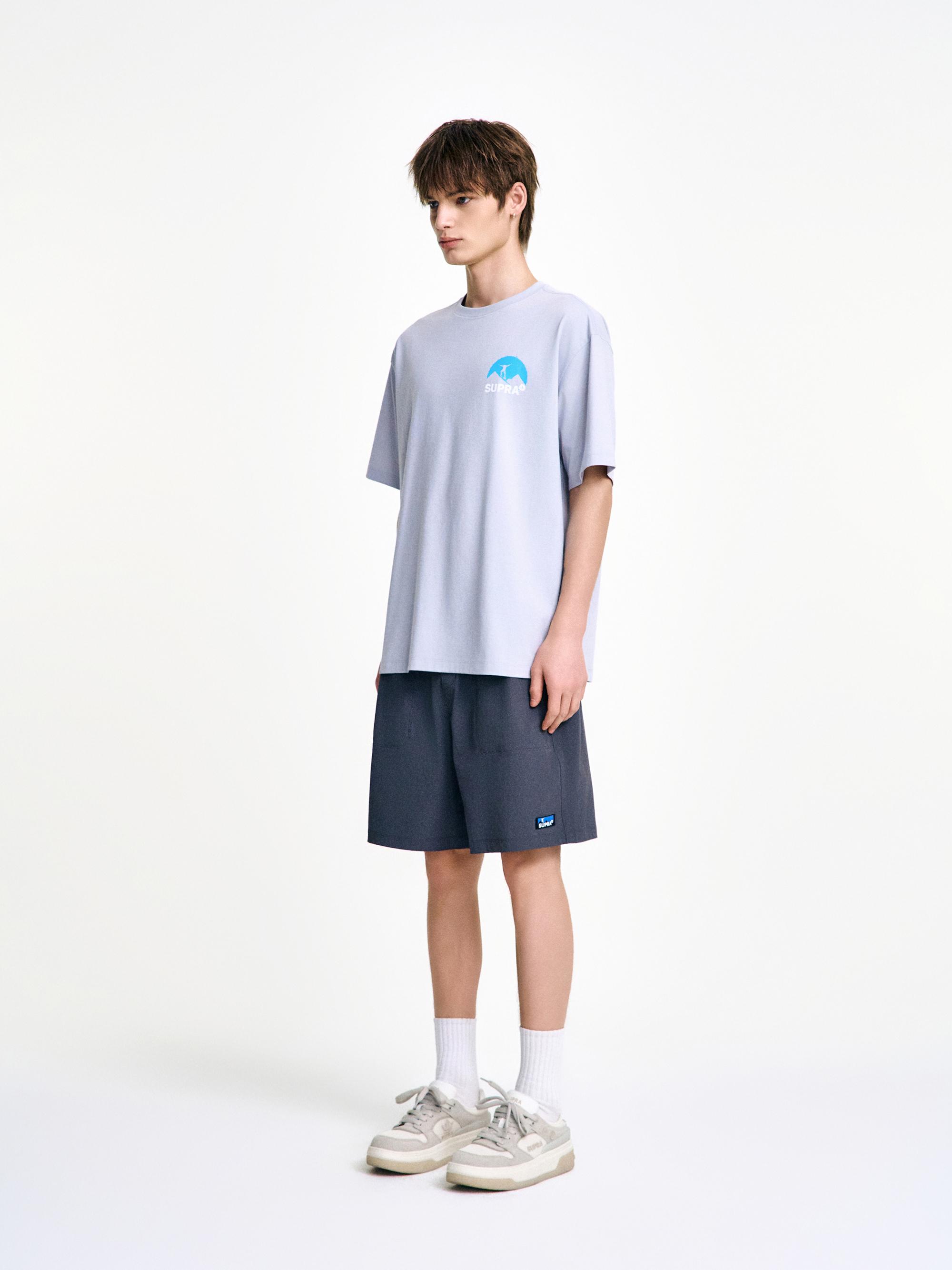 마운틴 백 그래픽 반팔 티셔츠