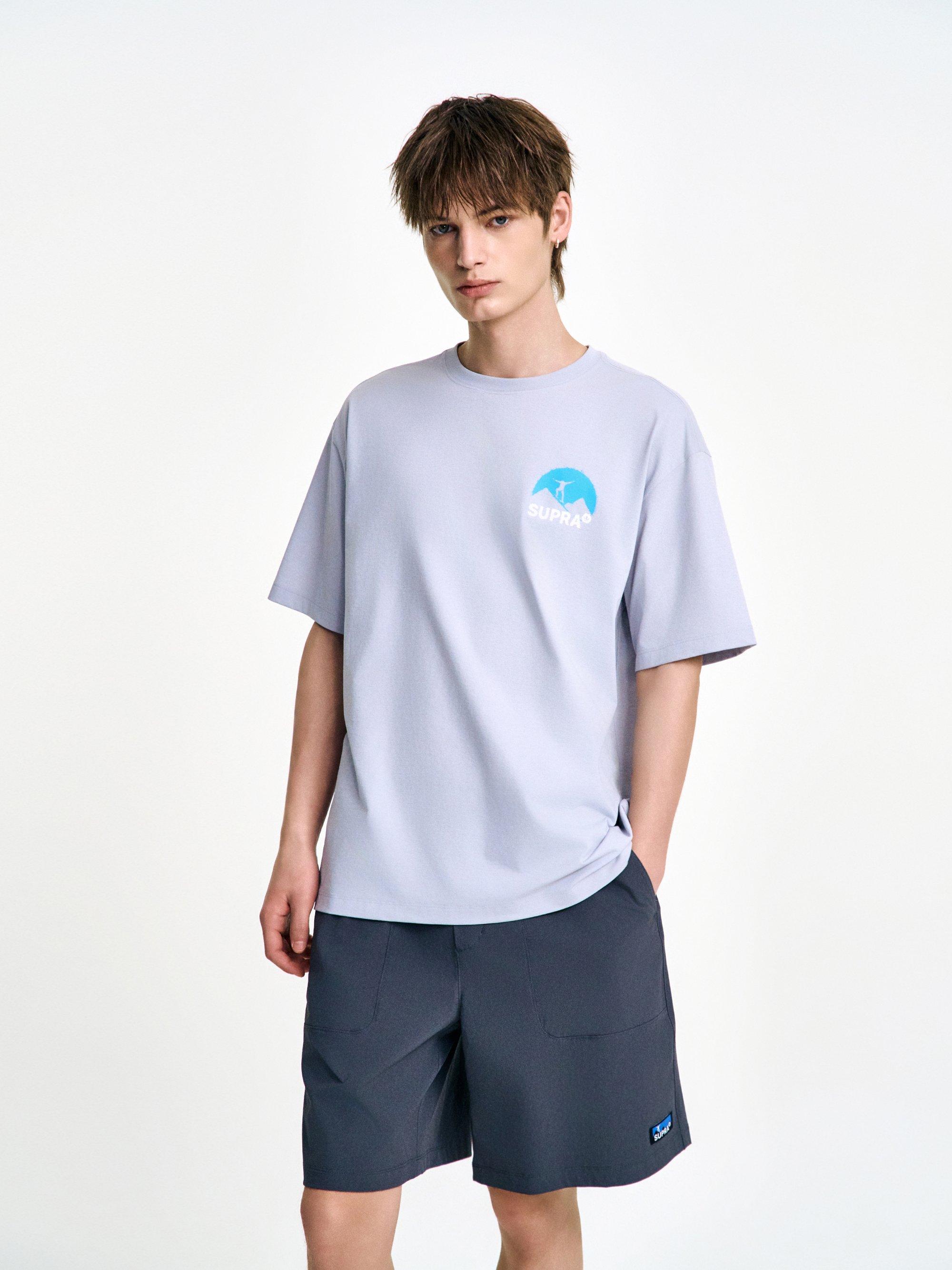 마운틴 백 그래픽 반팔 티셔츠