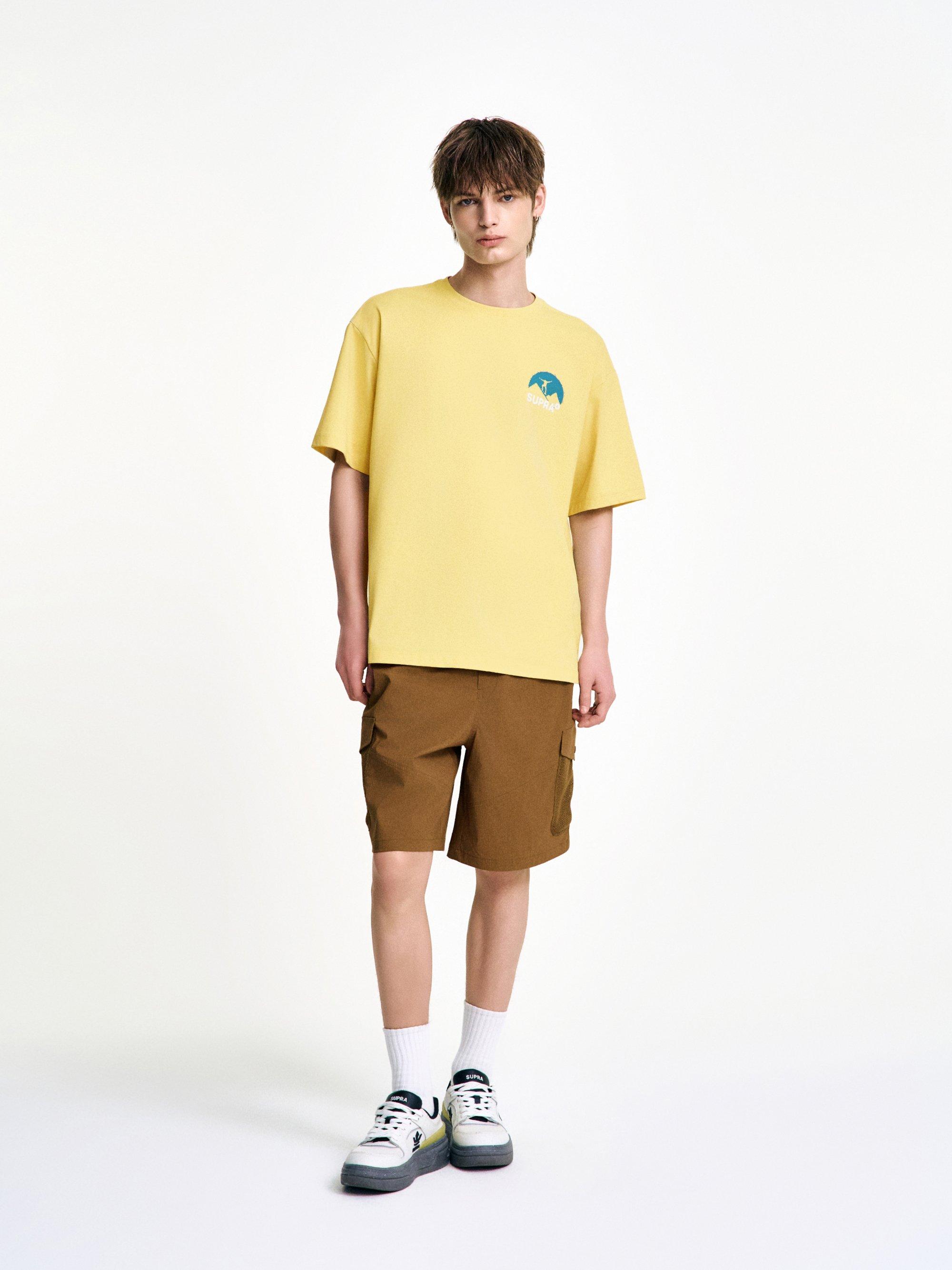 마운틴 백 그래픽 반팔 티셔츠