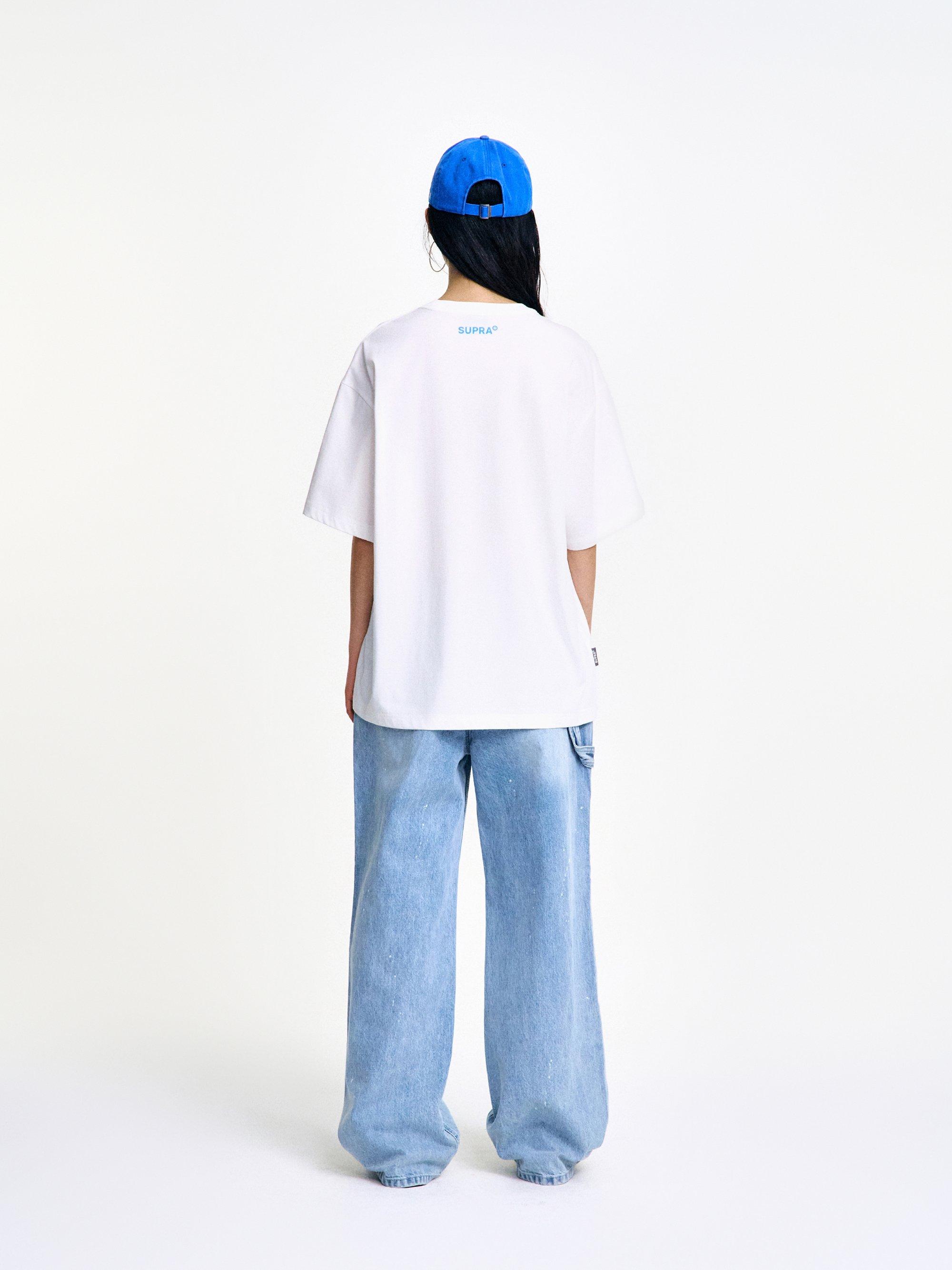 아치 로고 그래픽 반팔 티셔츠