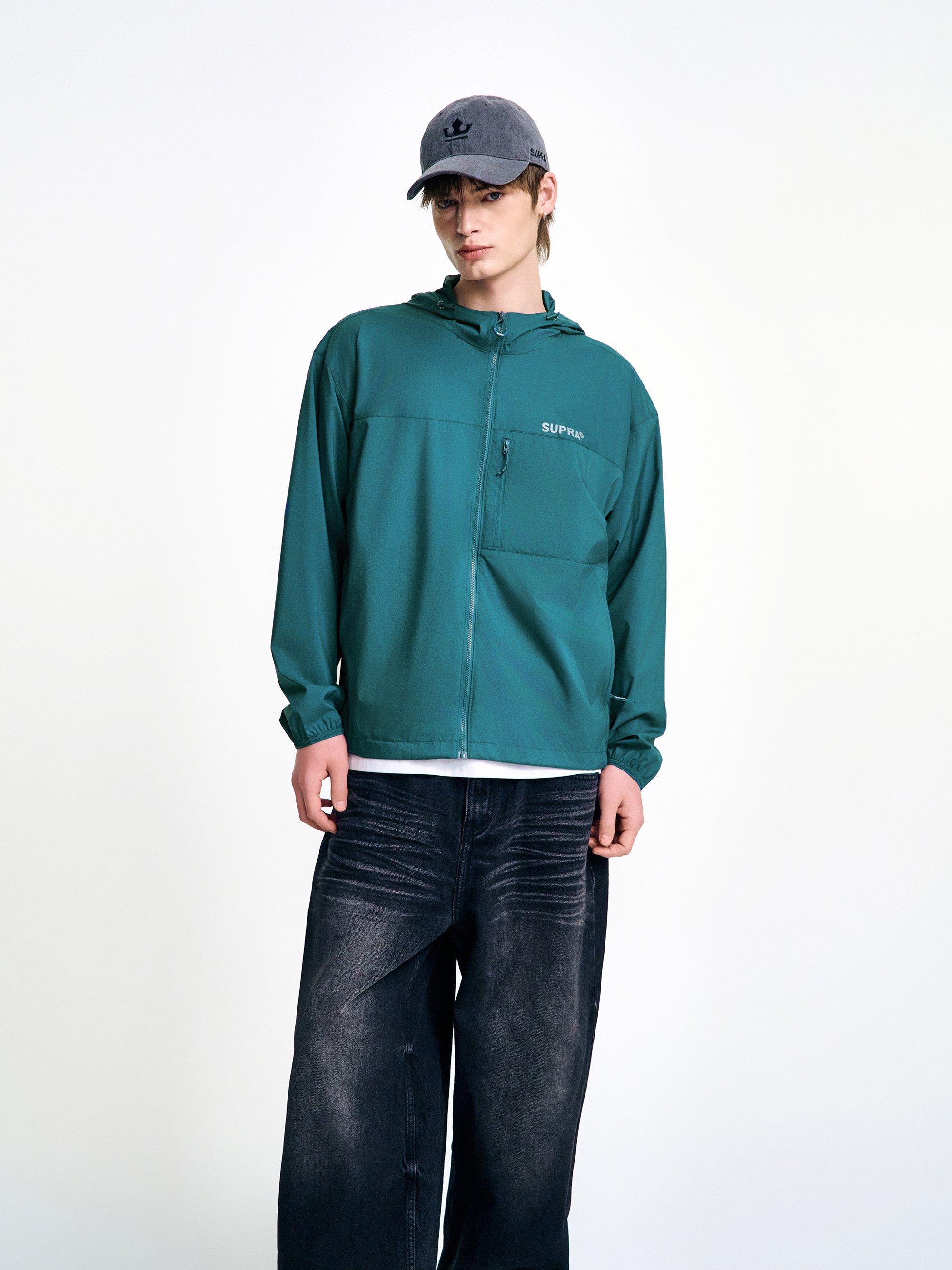 경량 패커플 포켓 바람막이