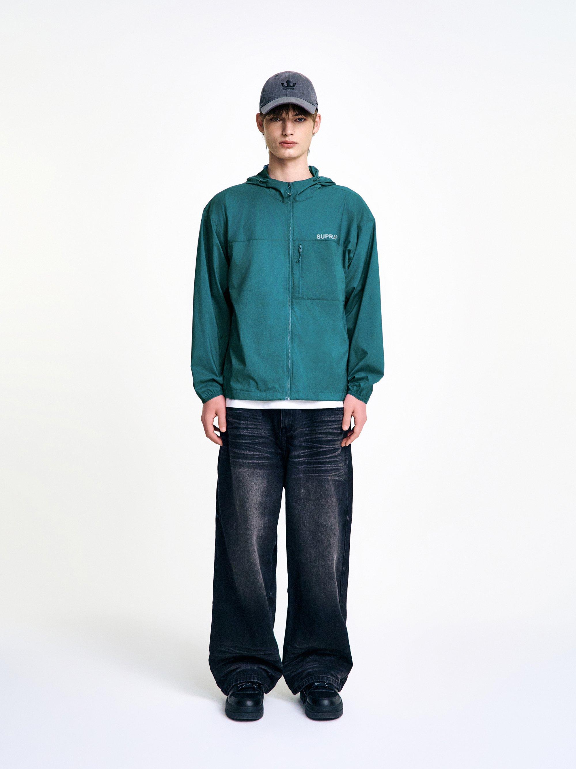 경량 패커플 포켓 바람막이